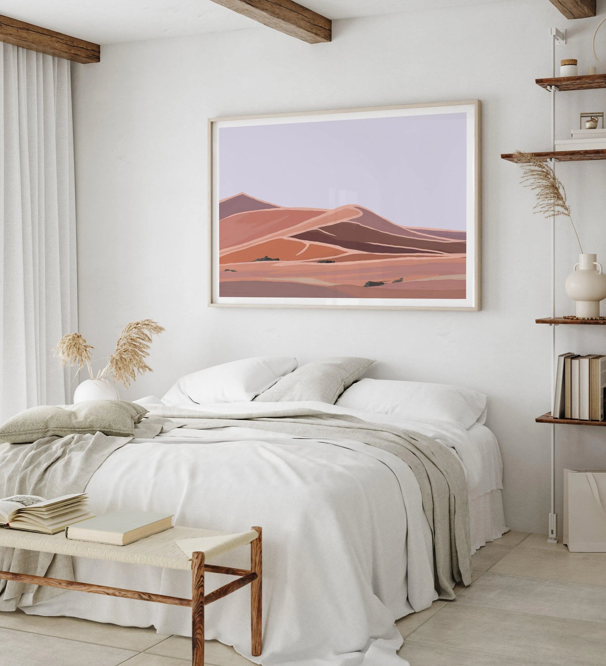 Desert Dunes I Art Print-PRINT-Olive et Oriel-Olive et Oriel-Buy-Australian-Art-Prints-Online-with-Olive-et-Oriel-Your-Artwork-Specialists-Austrailia-Decorate-With-Coastal-Photo-Wall-Art-Prints-From-Our-Beach-House-Artwork-Collection-Fine-Poster-and-Framed-Artwork