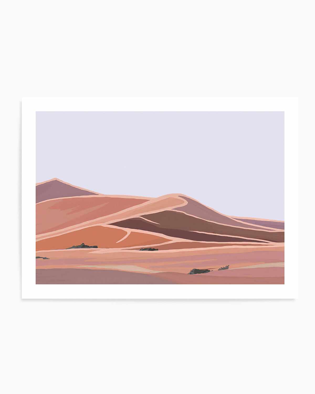 Desert Dunes I Art Print