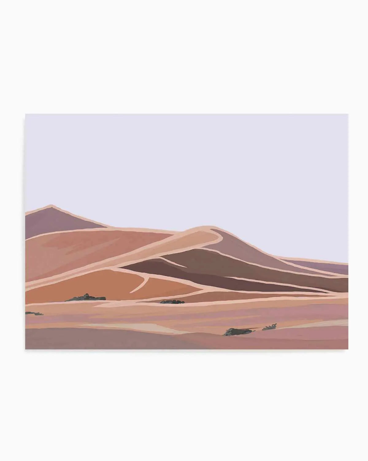 Desert Dunes I Art Print from Olive et Oriel where you can shop wallpaper and artworks online