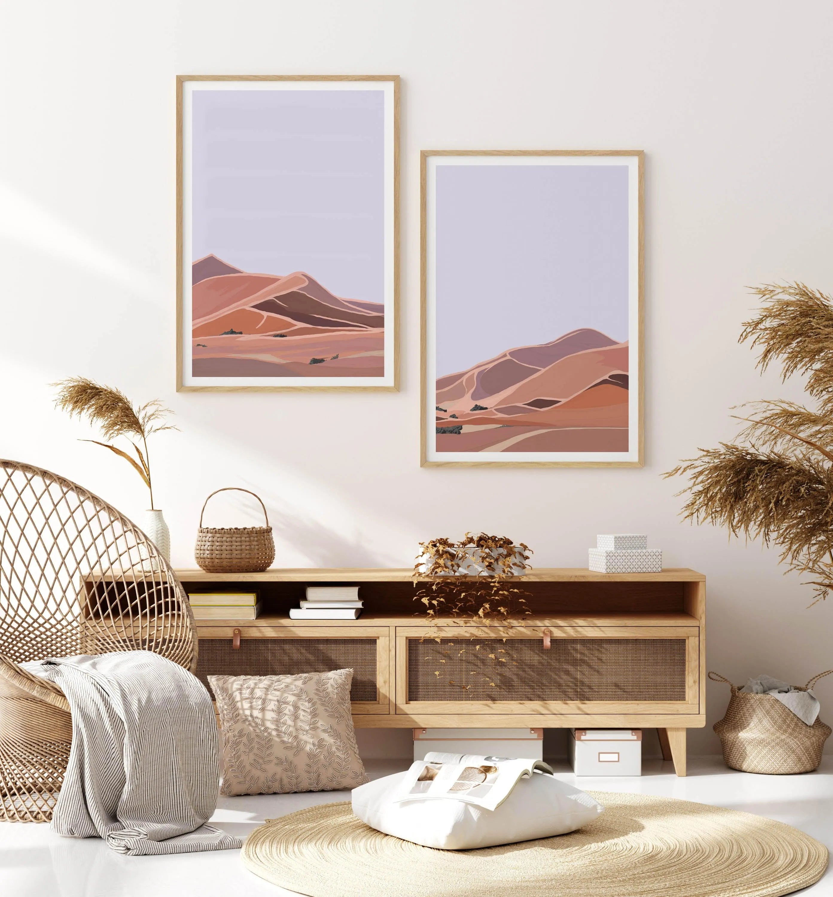 Desert Dunes I PT Art Print-PRINT-Olive et Oriel-Olive et Oriel-Buy-Australian-Art-Prints-Online-with-Olive-et-Oriel-Your-Artwork-Specialists-Austrailia-Decorate-With-Coastal-Photo-Wall-Art-Prints-From-Our-Beach-House-Artwork-Collection-Fine-Poster-and-Framed-Artwork
