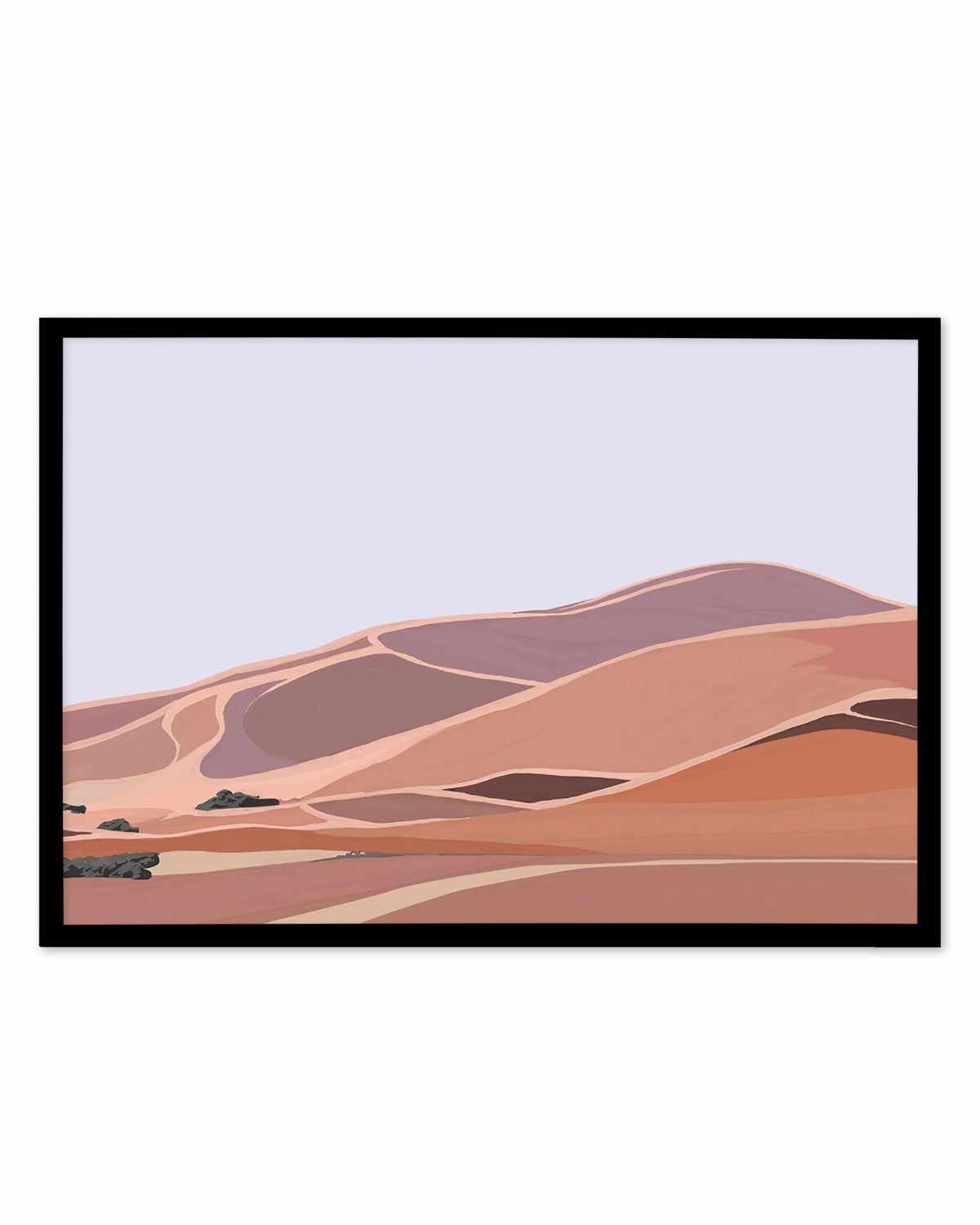 Desert Dunes II Art Print