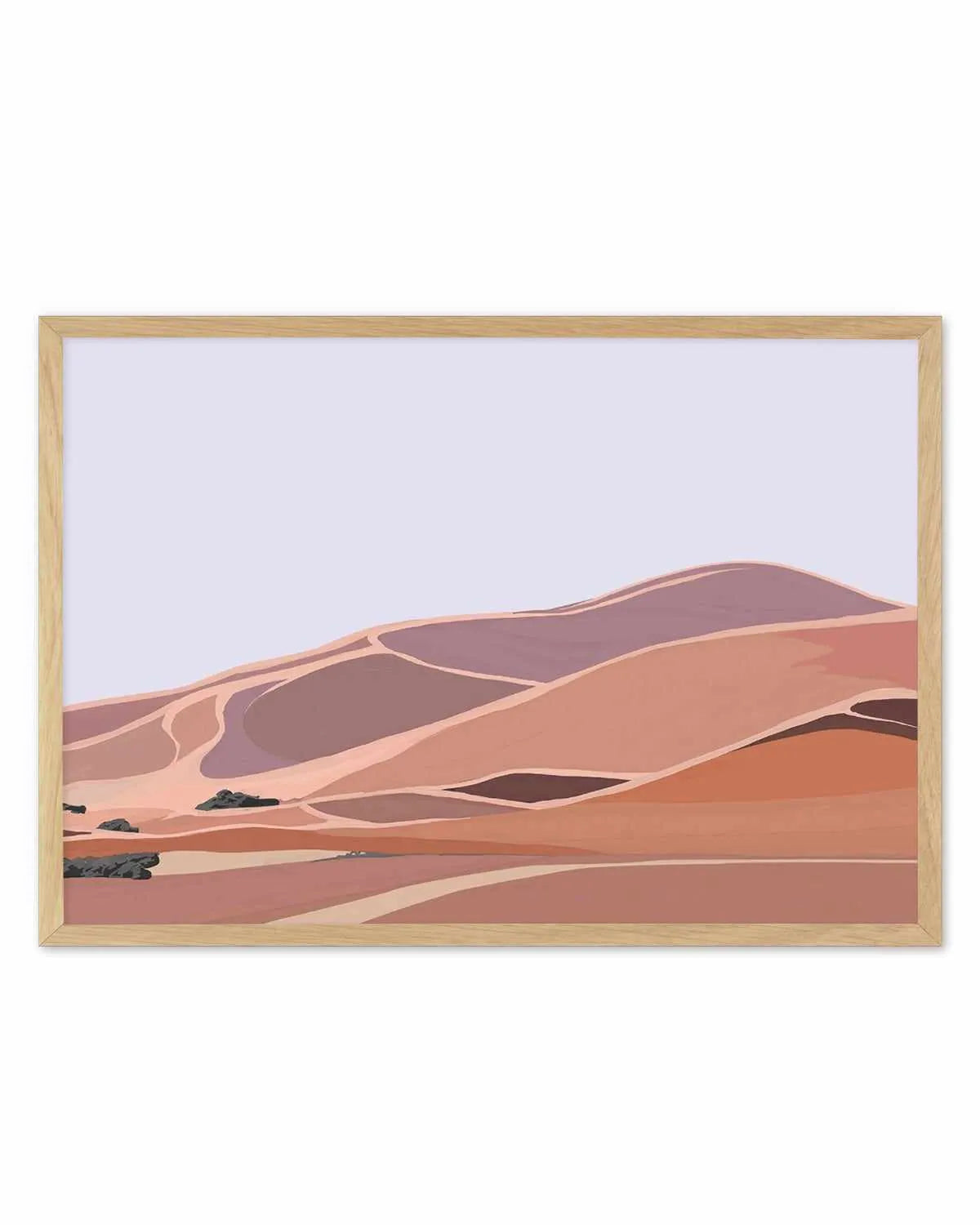 Desert Dunes II Art Print from Olive et Oriel where you can shop wallpaper and artworks online