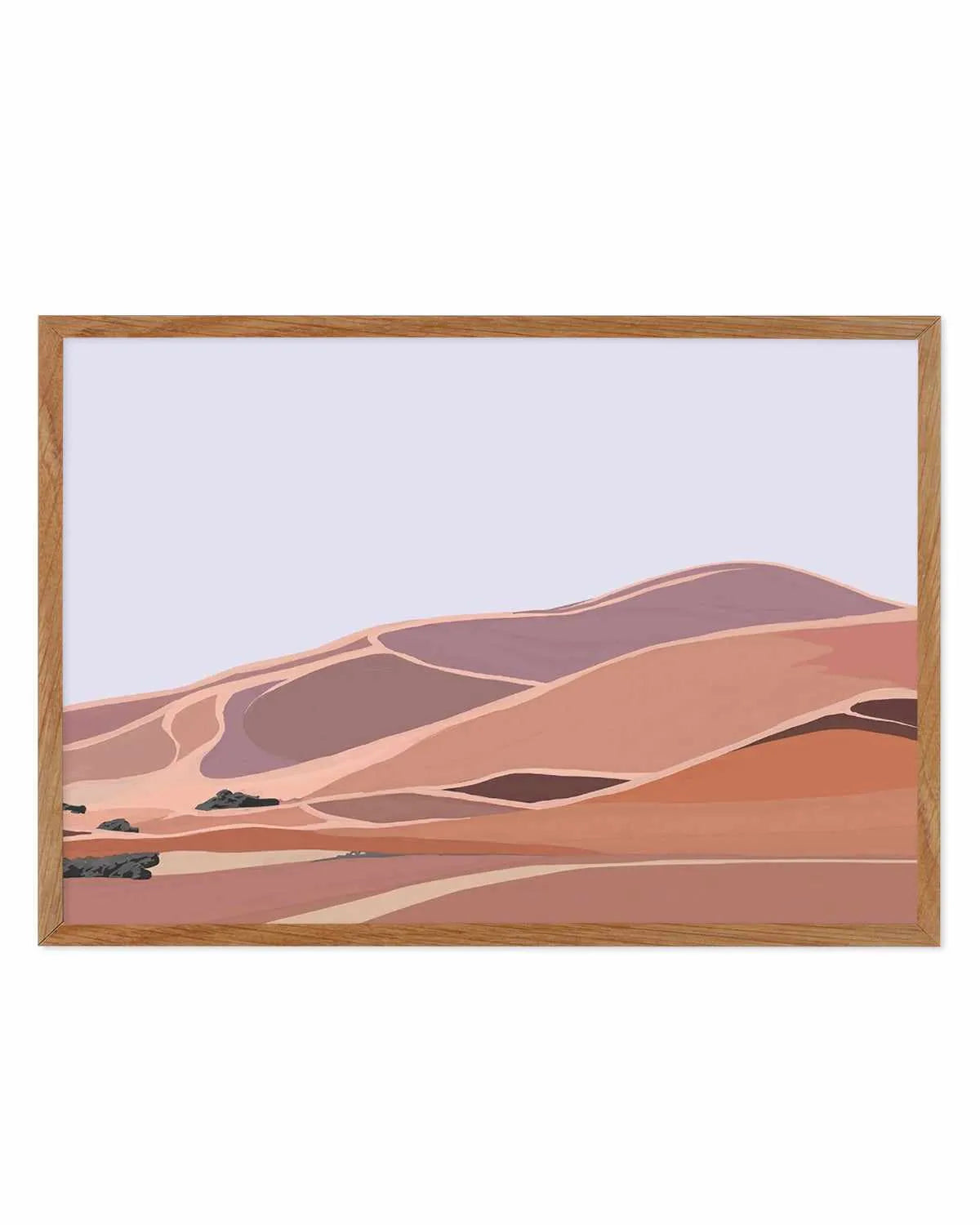 Desert Dunes II Art Print from Olive et Oriel where you can shop wallpaper and artworks online