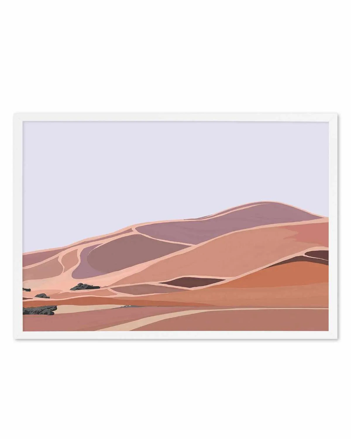 Desert Dunes II Art Print from Olive et Oriel where you can shop wallpaper and artworks online