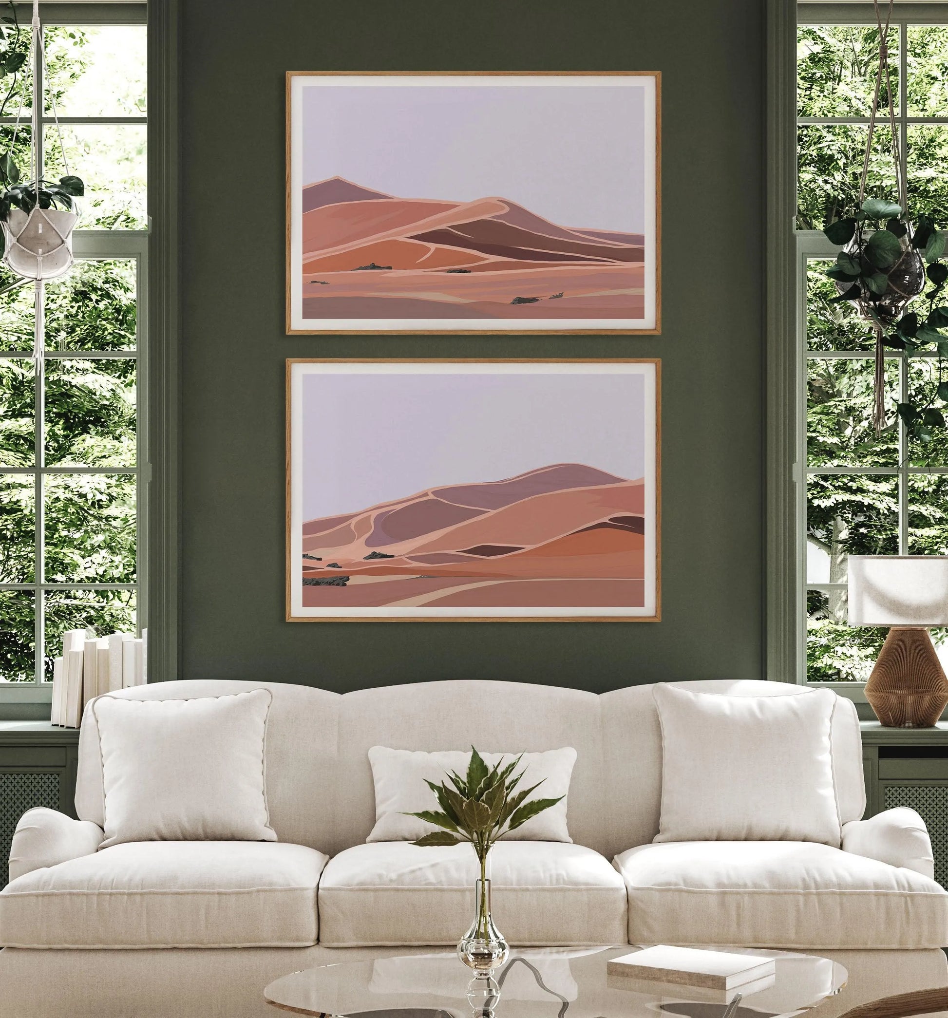 Desert Dunes II Art Print-PRINT-Olive et Oriel-Olive et Oriel-Buy-Australian-Art-Prints-Online-with-Olive-et-Oriel-Your-Artwork-Specialists-Austrailia-Decorate-With-Coastal-Photo-Wall-Art-Prints-From-Our-Beach-House-Artwork-Collection-Fine-Poster-and-Framed-Artwork