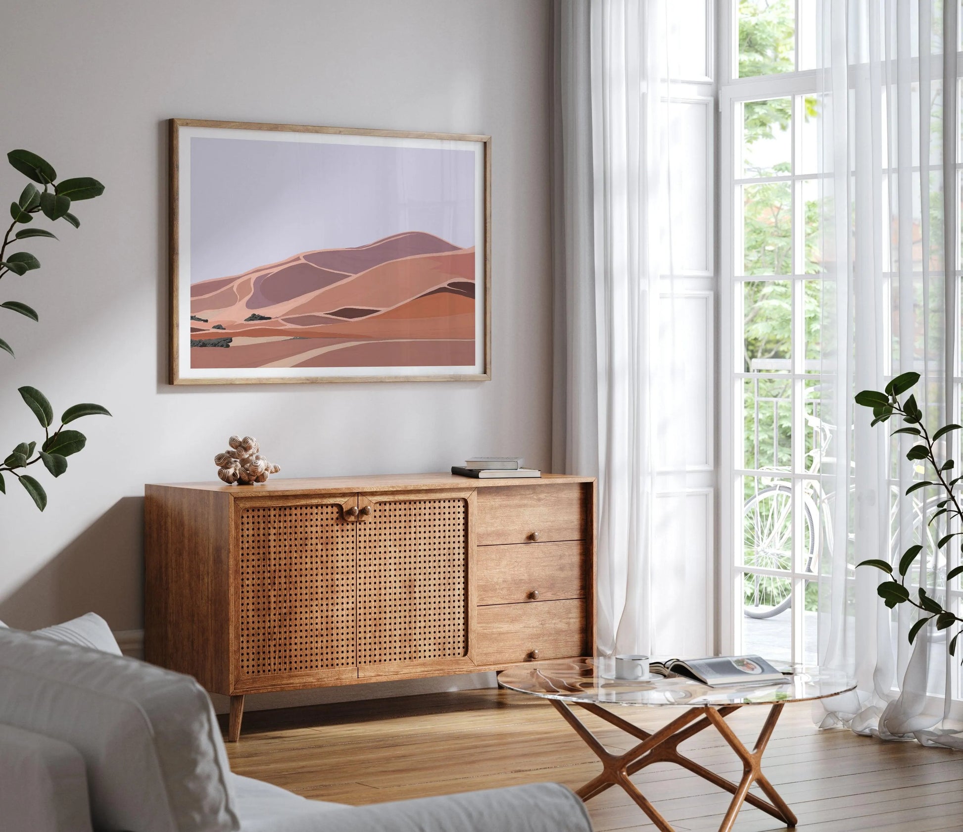 Desert Dunes II Art Print-PRINT-Olive et Oriel-Olive et Oriel-Buy-Australian-Art-Prints-Online-with-Olive-et-Oriel-Your-Artwork-Specialists-Austrailia-Decorate-With-Coastal-Photo-Wall-Art-Prints-From-Our-Beach-House-Artwork-Collection-Fine-Poster-and-Framed-Artwork