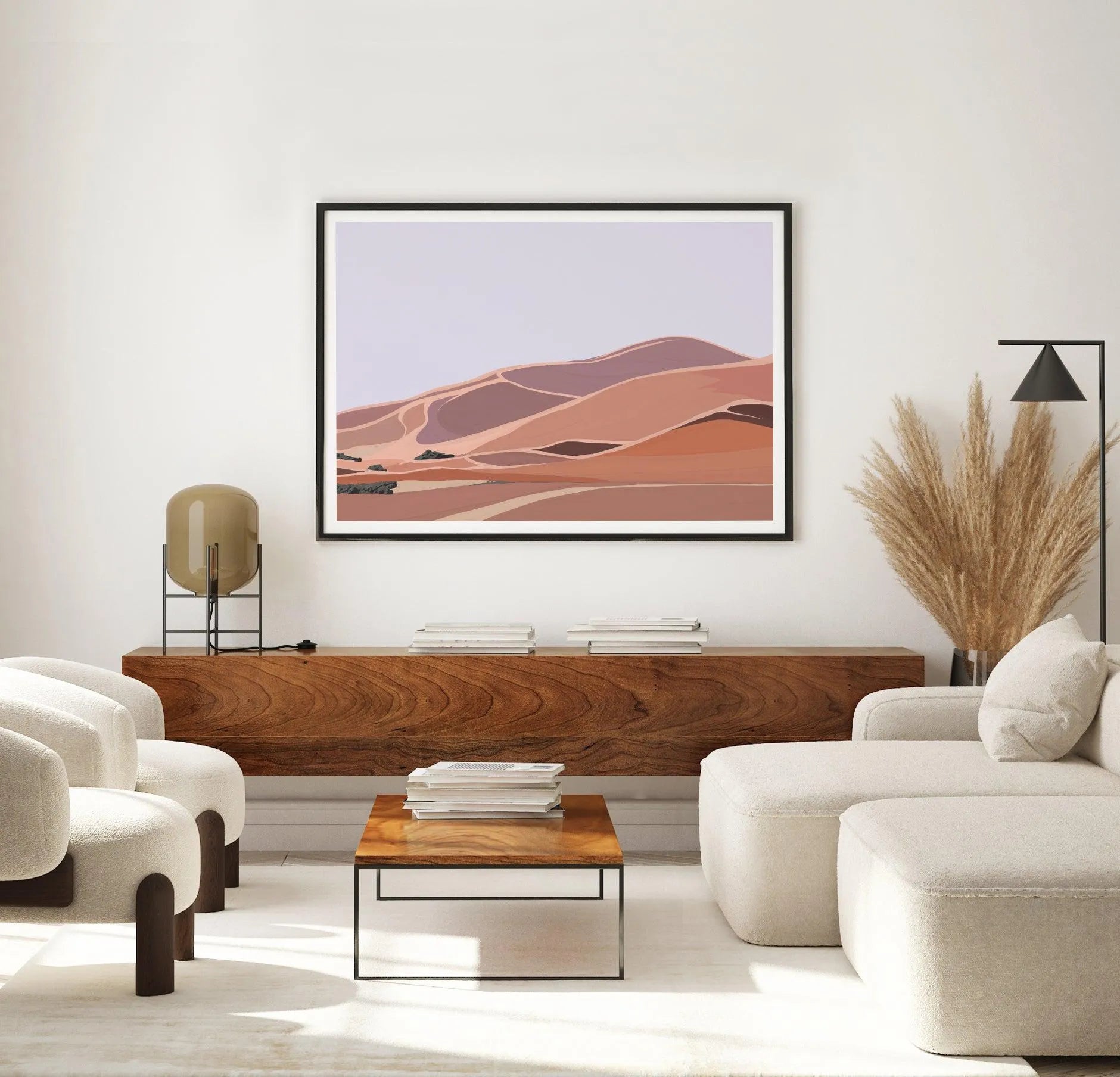 Desert Dunes II Art Print-PRINT-Olive et Oriel-Olive et Oriel-Buy-Australian-Art-Prints-Online-with-Olive-et-Oriel-Your-Artwork-Specialists-Austrailia-Decorate-With-Coastal-Photo-Wall-Art-Prints-From-Our-Beach-House-Artwork-Collection-Fine-Poster-and-Framed-Artwork