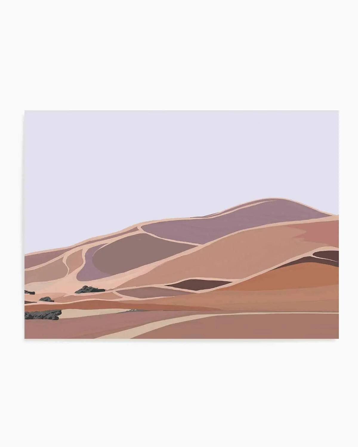 Desert Dunes II Art Print from Olive et Oriel where you can shop wallpaper and artworks online