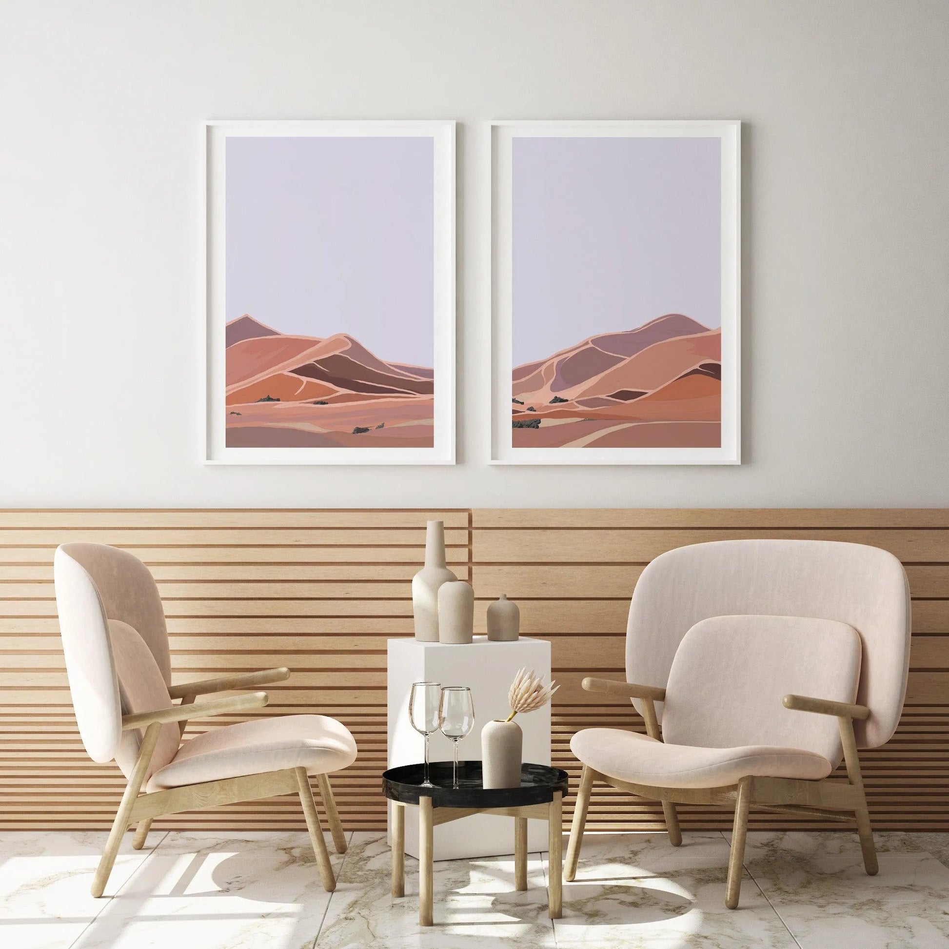 Desert Dunes II PT Art Print-PRINT-Olive et Oriel-Olive et Oriel-Buy-Australian-Art-Prints-Online-with-Olive-et-Oriel-Your-Artwork-Specialists-Austrailia-Decorate-With-Coastal-Photo-Wall-Art-Prints-From-Our-Beach-House-Artwork-Collection-Fine-Poster-and-Framed-Artwork