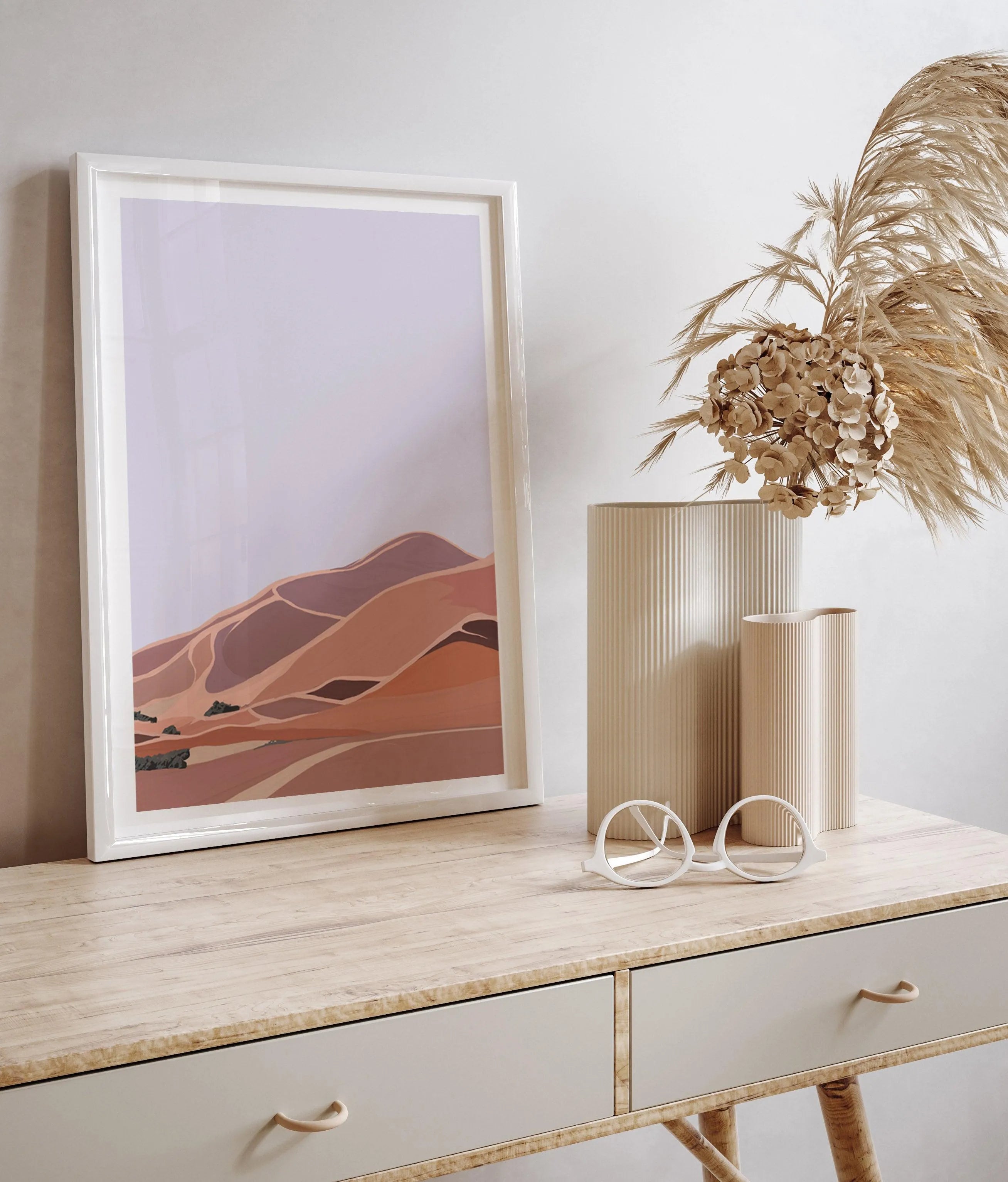 Desert Dunes II PT Art Print-PRINT-Olive et Oriel-Olive et Oriel-Buy-Australian-Art-Prints-Online-with-Olive-et-Oriel-Your-Artwork-Specialists-Austrailia-Decorate-With-Coastal-Photo-Wall-Art-Prints-From-Our-Beach-House-Artwork-Collection-Fine-Poster-and-Framed-Artwork