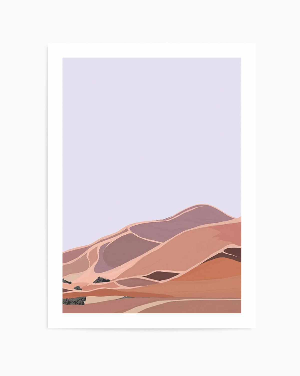 Desert Dunes II PT Art Print