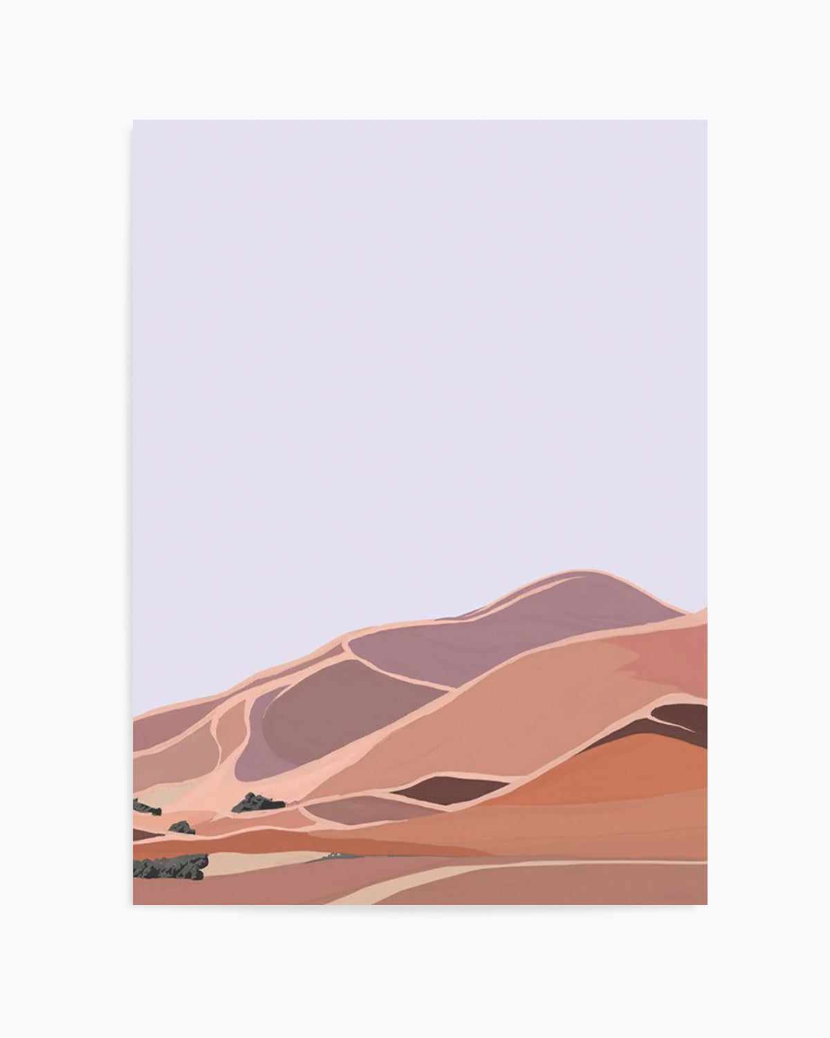 Desert Dunes II PT Art Print