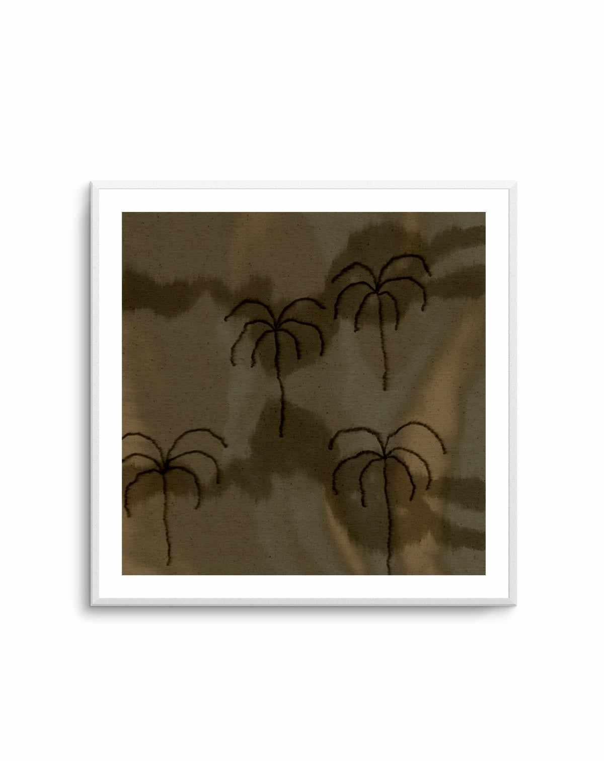 Desert Haze 1 SQ by Shatha Al Dafai | Art Print from Olive et Oriel where you can shop wallpaper and artworks online