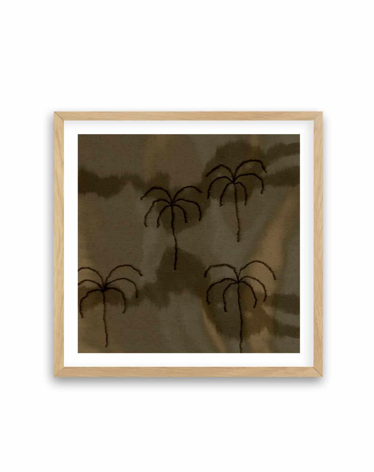 Desert Haze 1 SQ by Shatha Al Dafai | Art Print from Olive et Oriel where you can shop wallpaper and artworks online