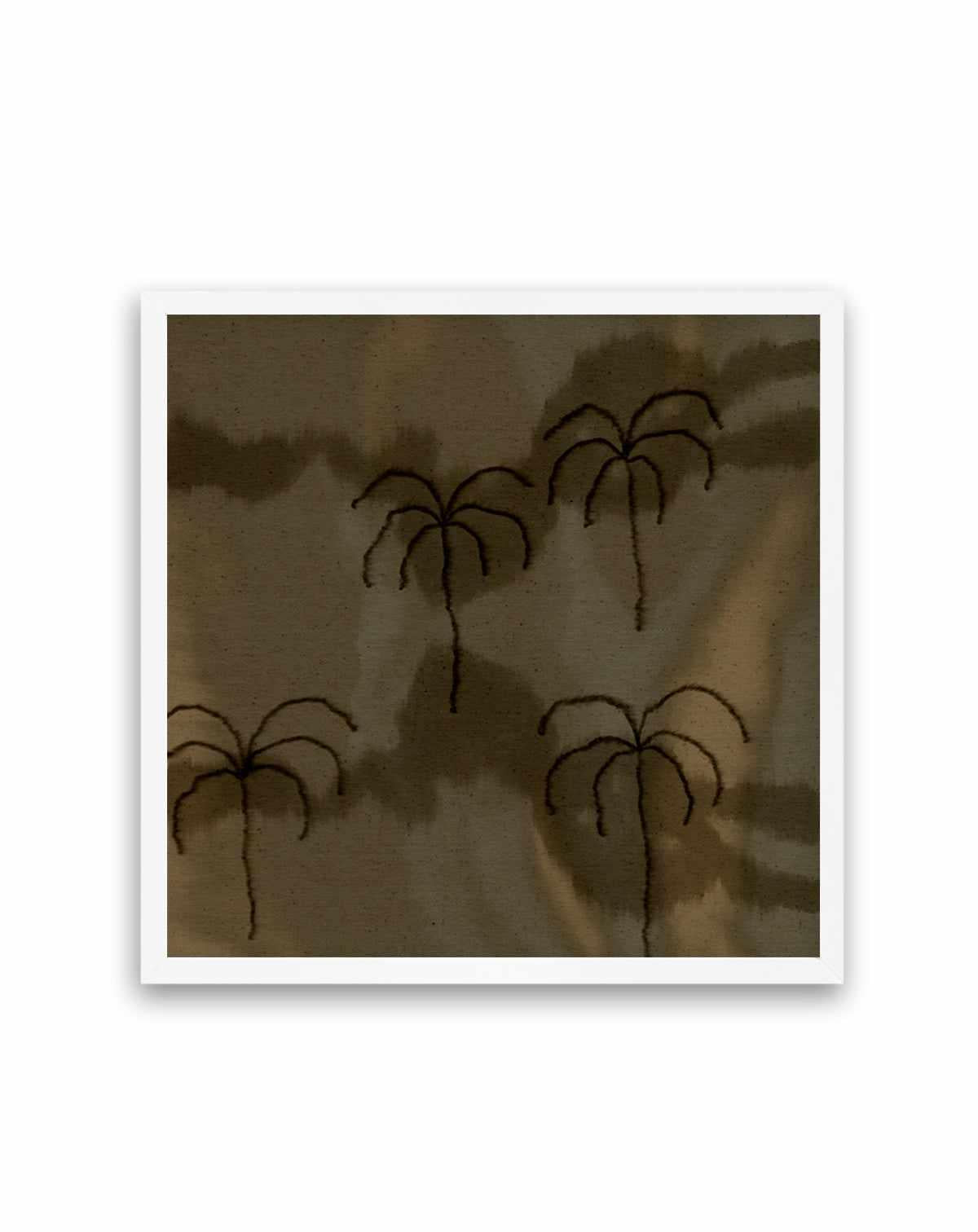 Desert Haze 1 SQ by Shatha Al Dafai | Art Print from Olive et Oriel where you can shop wallpaper and artworks online