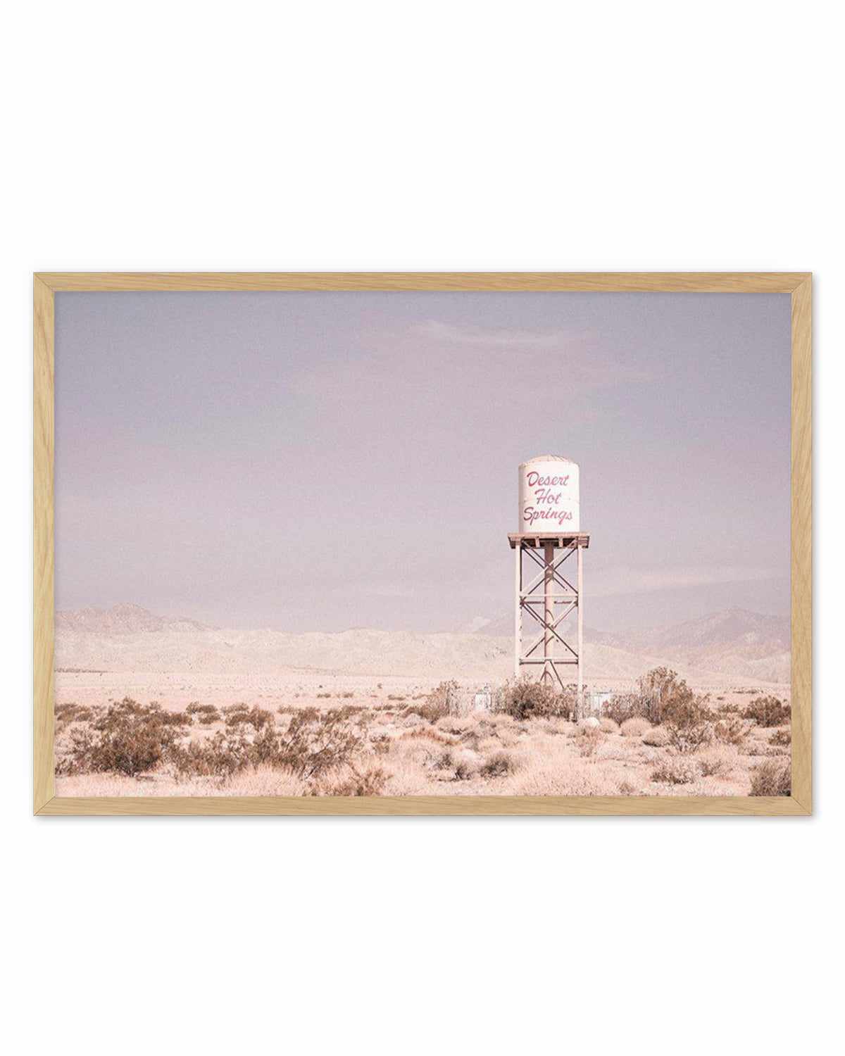 Desert Hot Springs | LS Art Print