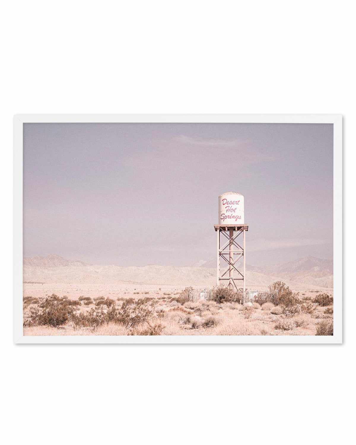 Desert Hot Springs | LS Art Print