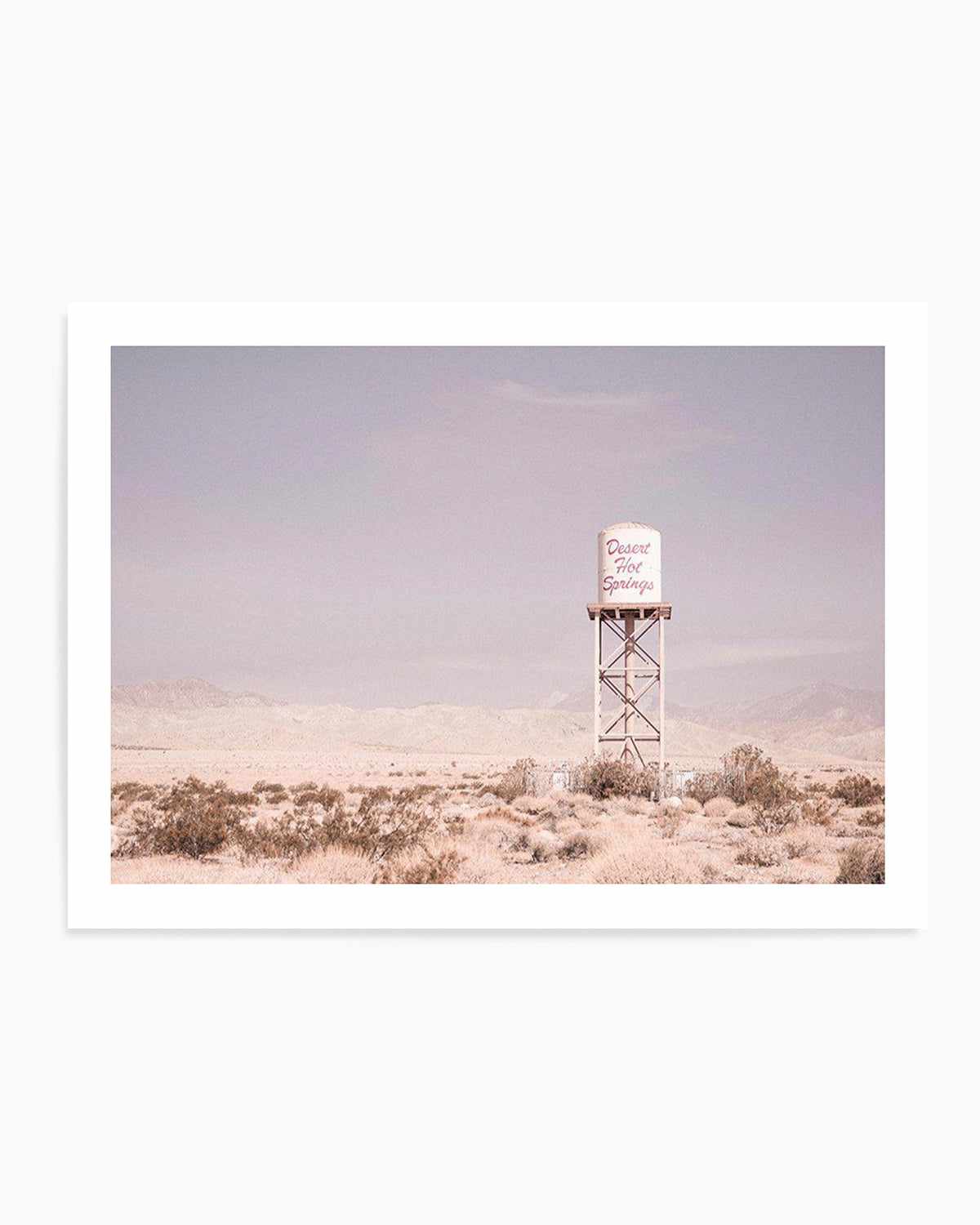 Desert Hot Springs | LS Art Print