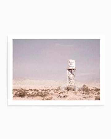 Desert Hot Springs | LS Art Print from Olive et Oriel where you can shop wallpaper and artworks online