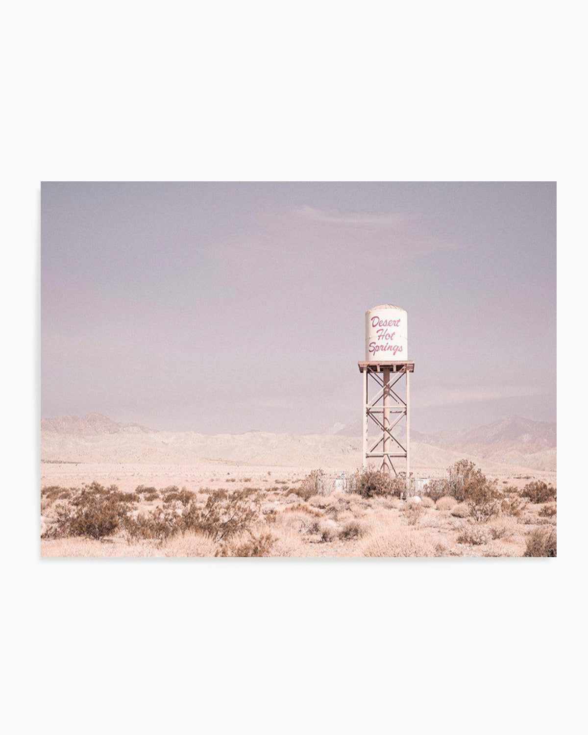 Desert Hot Springs | LS Art Print