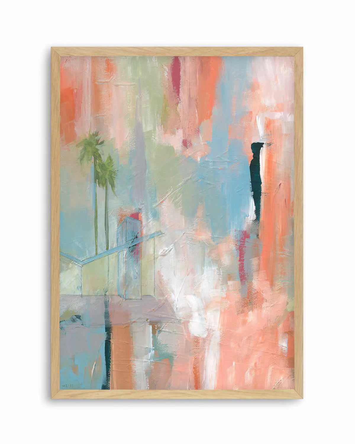 Desert Living II by Jan Weiss Art Print from Olive et Oriel where you can shop wallpaper and artworks online