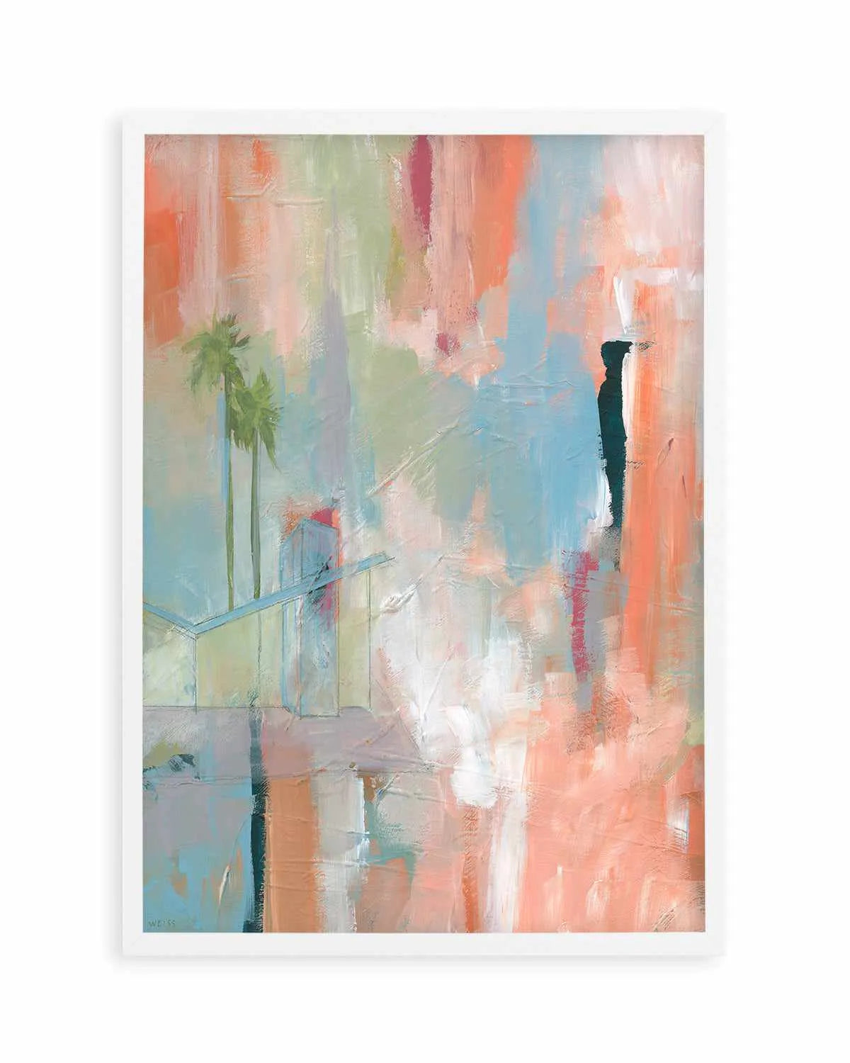 Desert Living II by Jan Weiss Art Print from Olive et Oriel where you can shop wallpaper and artworks online