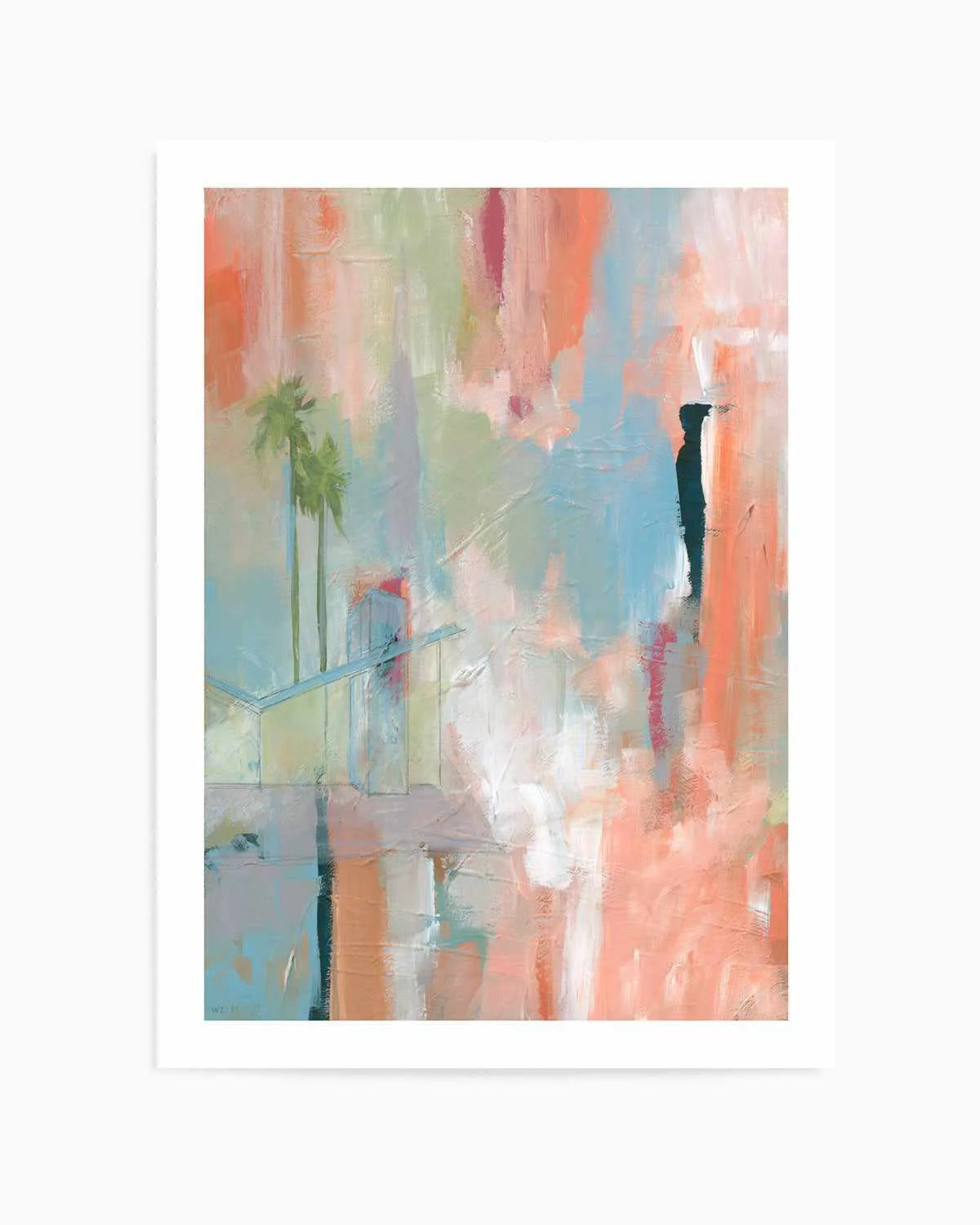 Desert Living II by Jan Weiss Art Print from Olive et Oriel where you can shop wallpaper and artworks online