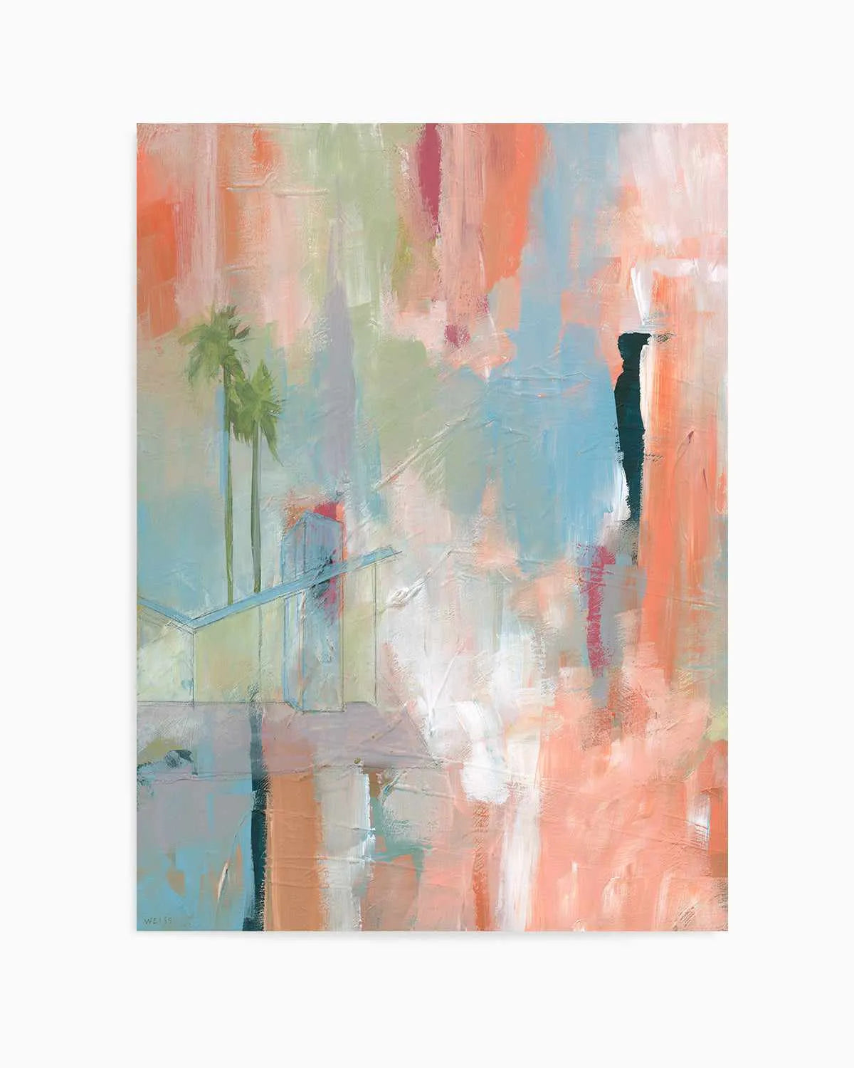 Desert Living II by Jan Weiss Art Print from Olive et Oriel where you can shop wallpaper and artworks online