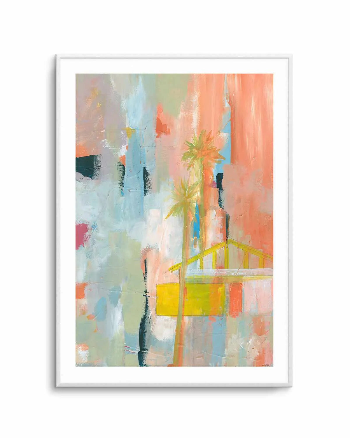 Desert Living I by Jan Weiss Art Print from Olive et Oriel where you can shop wallpaper and artworks online