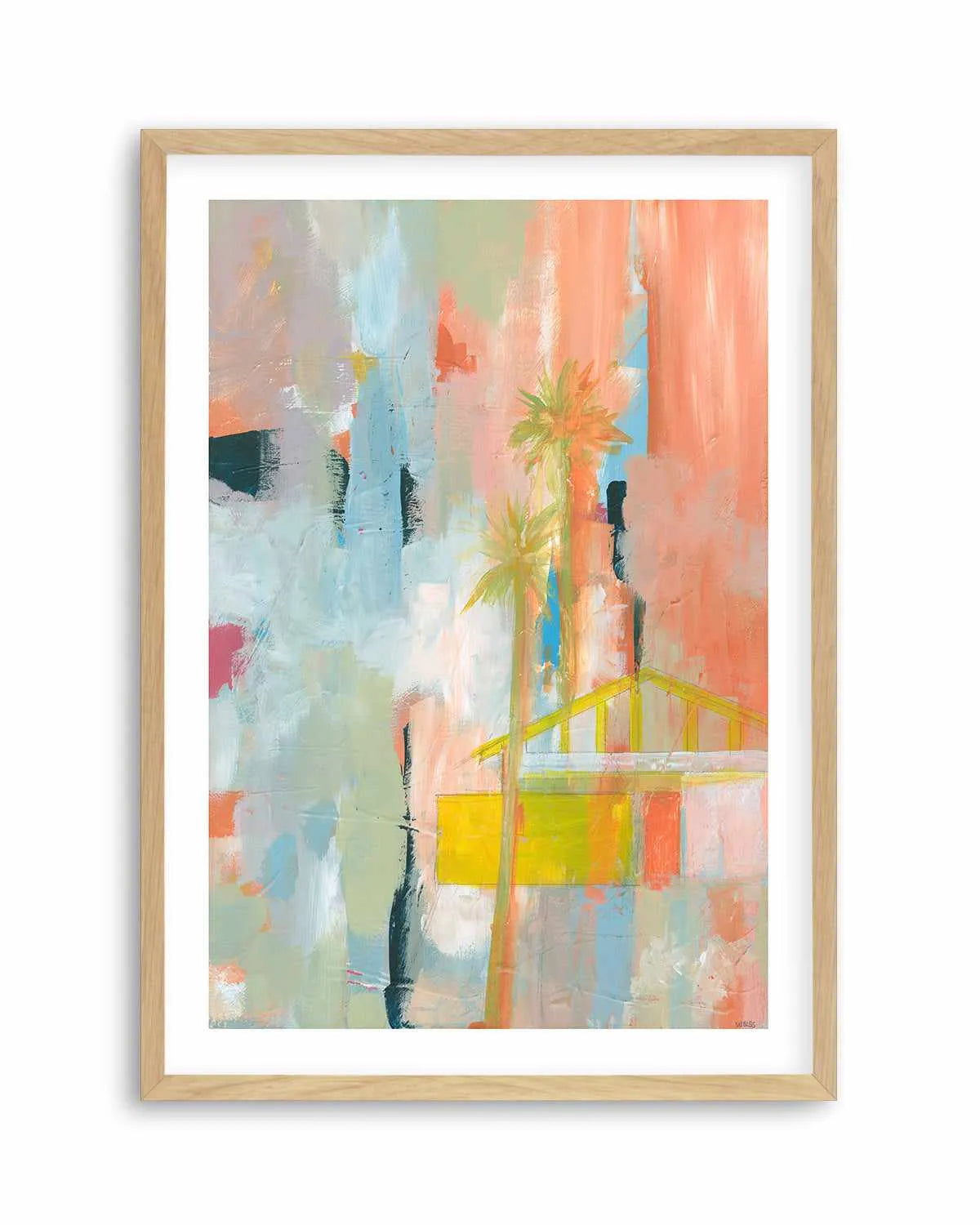 Desert Living I by Jan Weiss Art Print from Olive et Oriel where you can shop wallpaper and artworks online