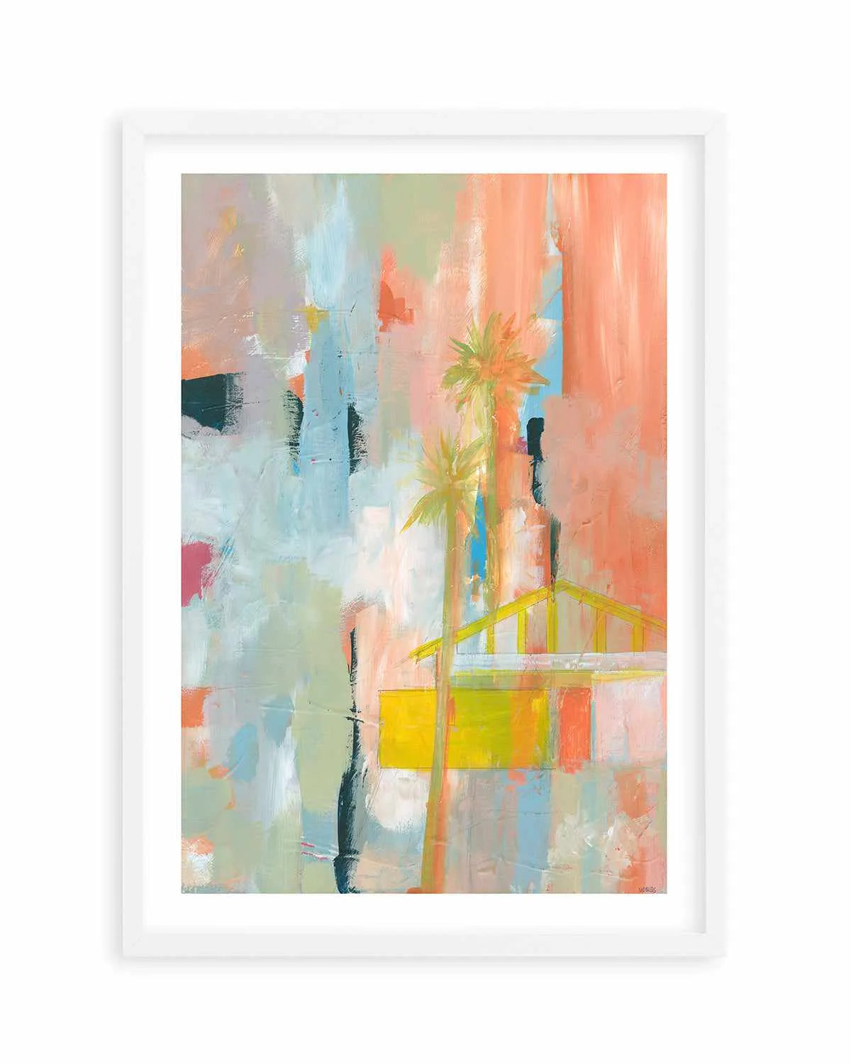 Desert Living I by Jan Weiss Art Print from Olive et Oriel where you can shop wallpaper and artworks online