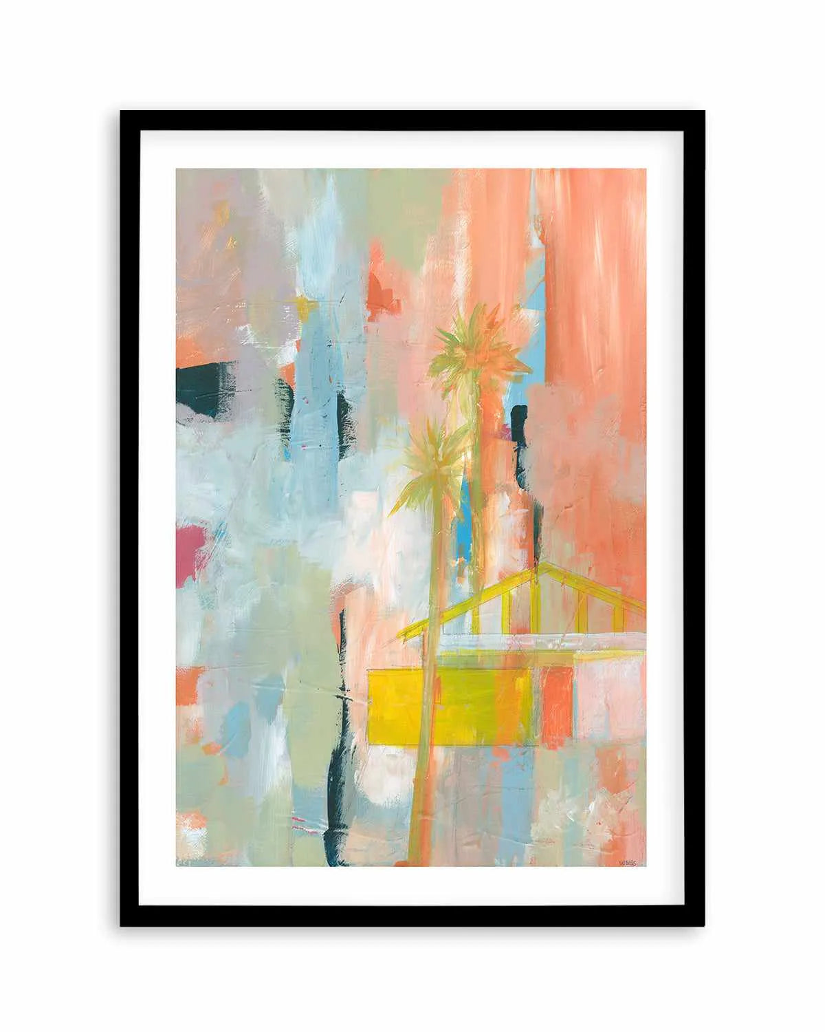 Desert Living I by Jan Weiss Art Print from Olive et Oriel where you can shop wallpaper and artworks online