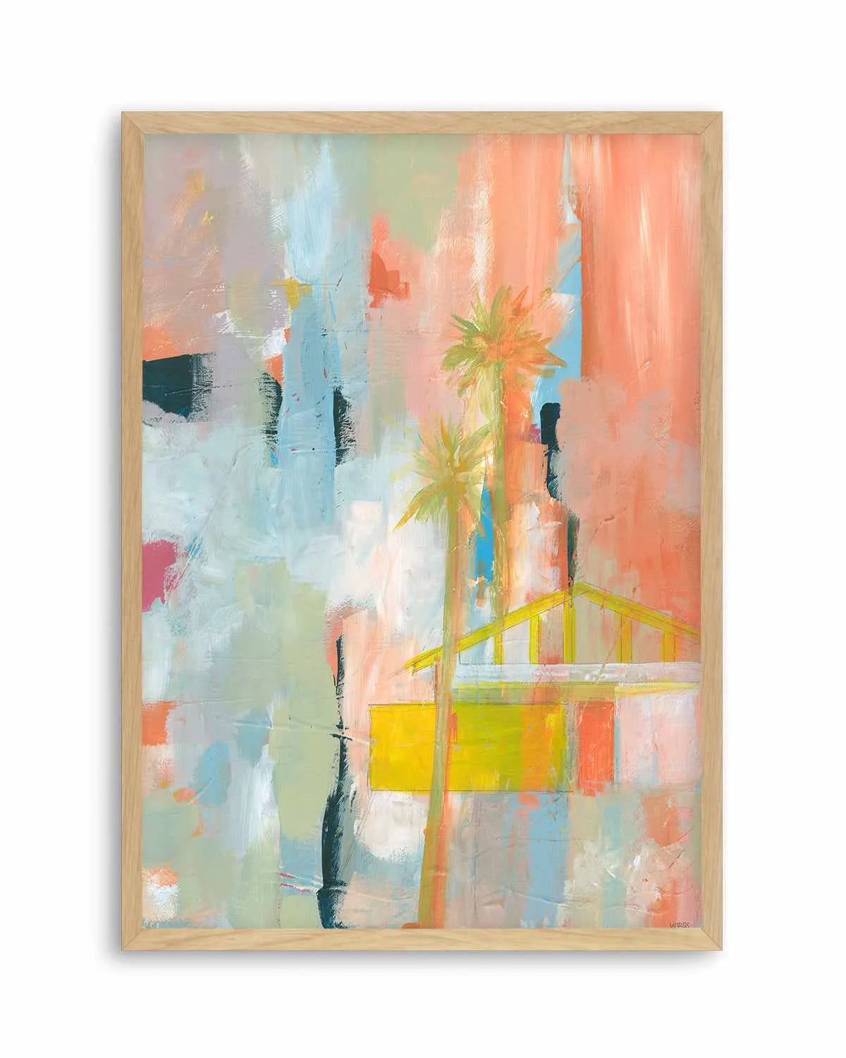 Desert Living I by Jan Weiss Art Print from Olive et Oriel where you can shop wallpaper and artworks online