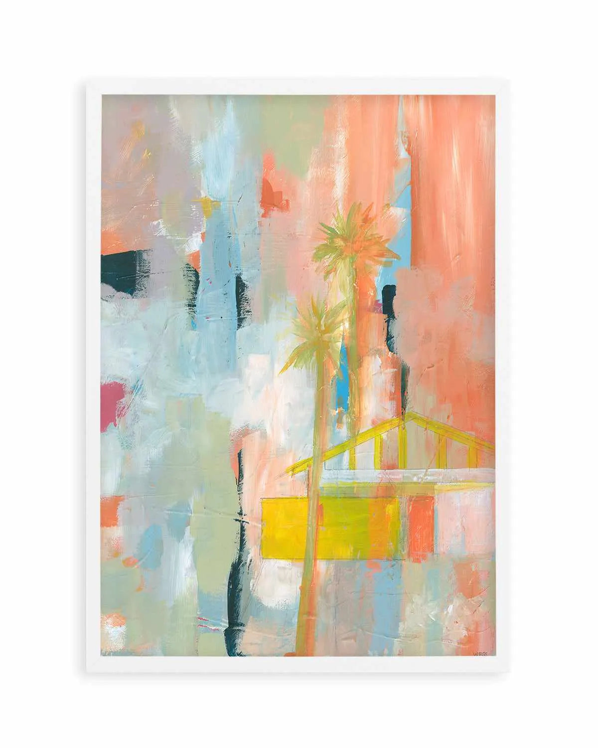 Desert Living I by Jan Weiss Art Print from Olive et Oriel where you can shop wallpaper and artworks online