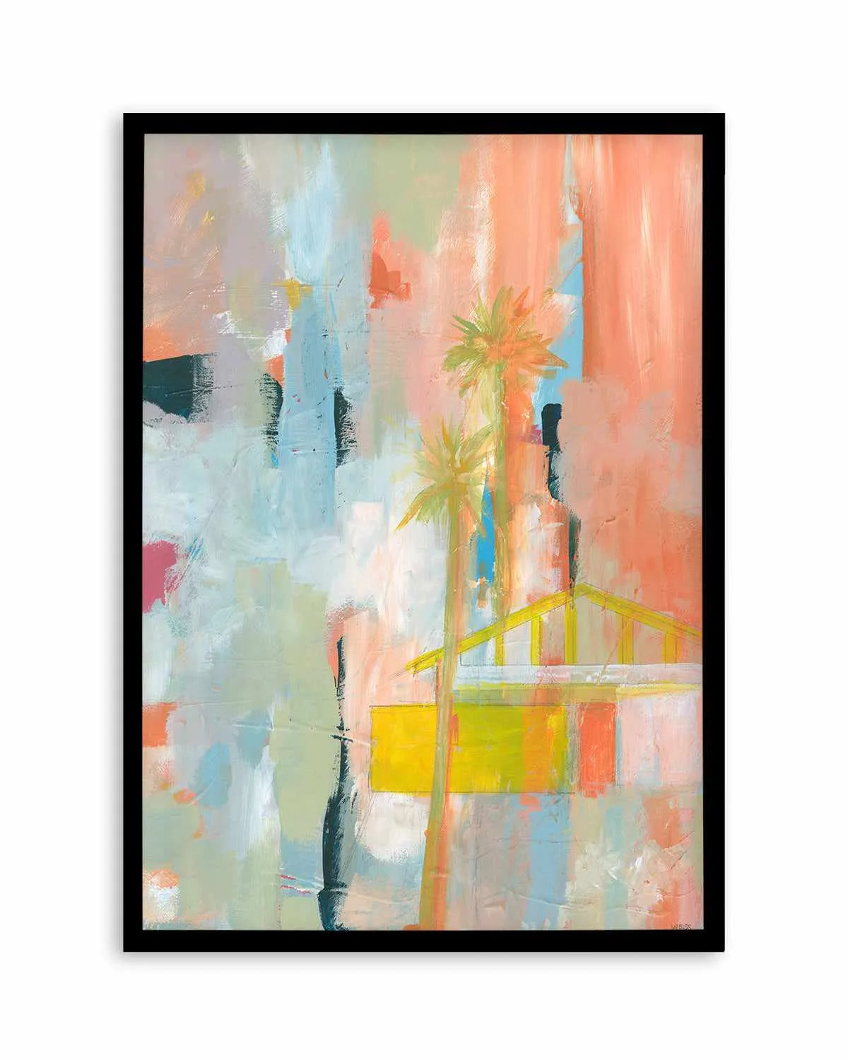Desert Living I by Jan Weiss Art Print from Olive et Oriel where you can shop wallpaper and artworks online
