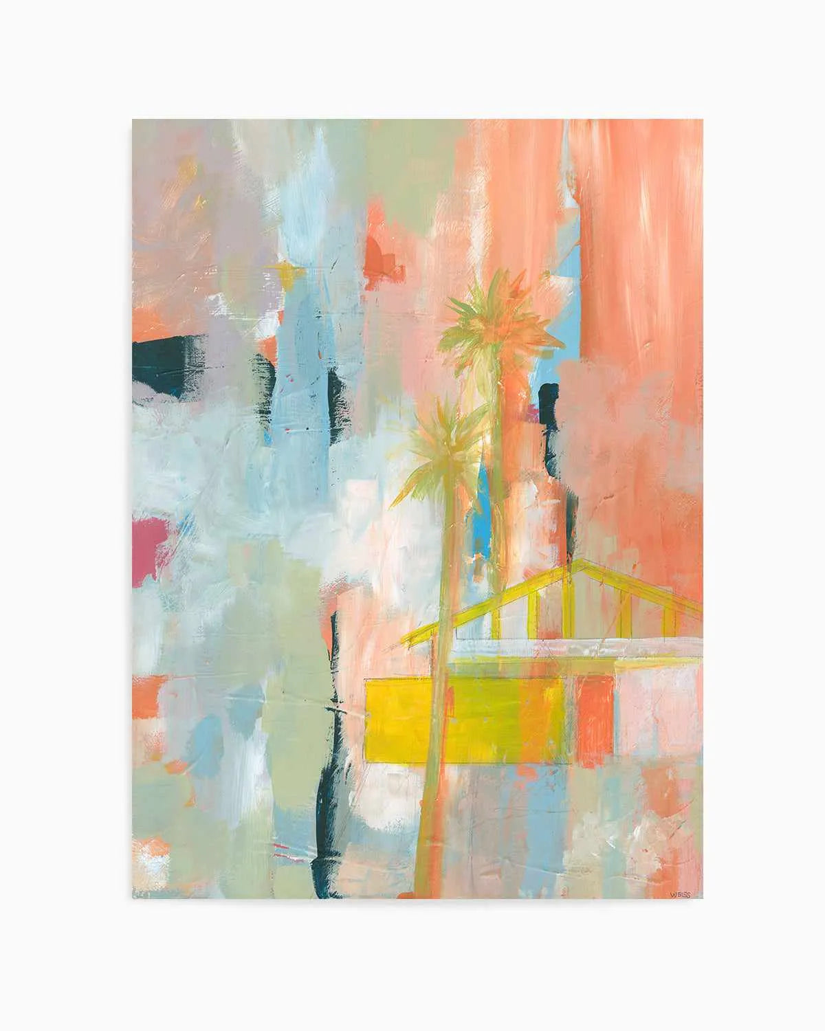 Desert Living I by Jan Weiss Art Print from Olive et Oriel where you can shop wallpaper and artworks online