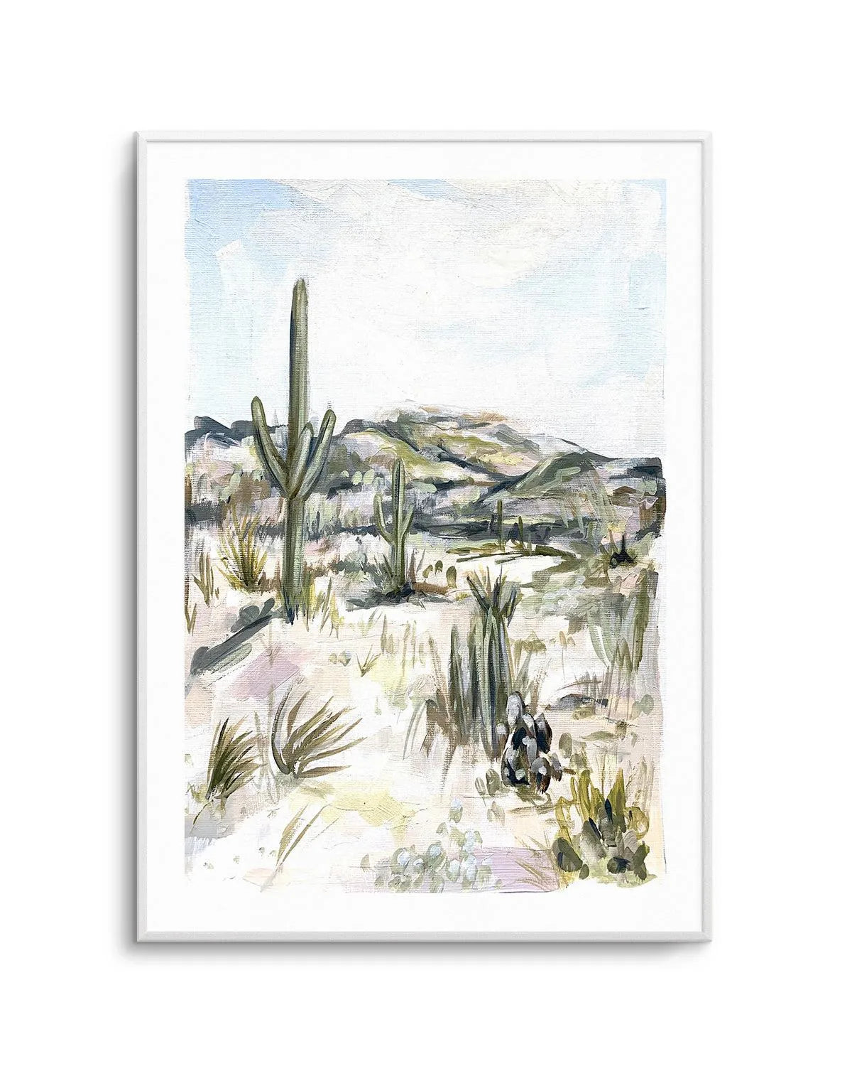 Desert Mornings by Meredith O'Neal Art Print from Olive et Oriel where you can shop wallpaper and artworks online