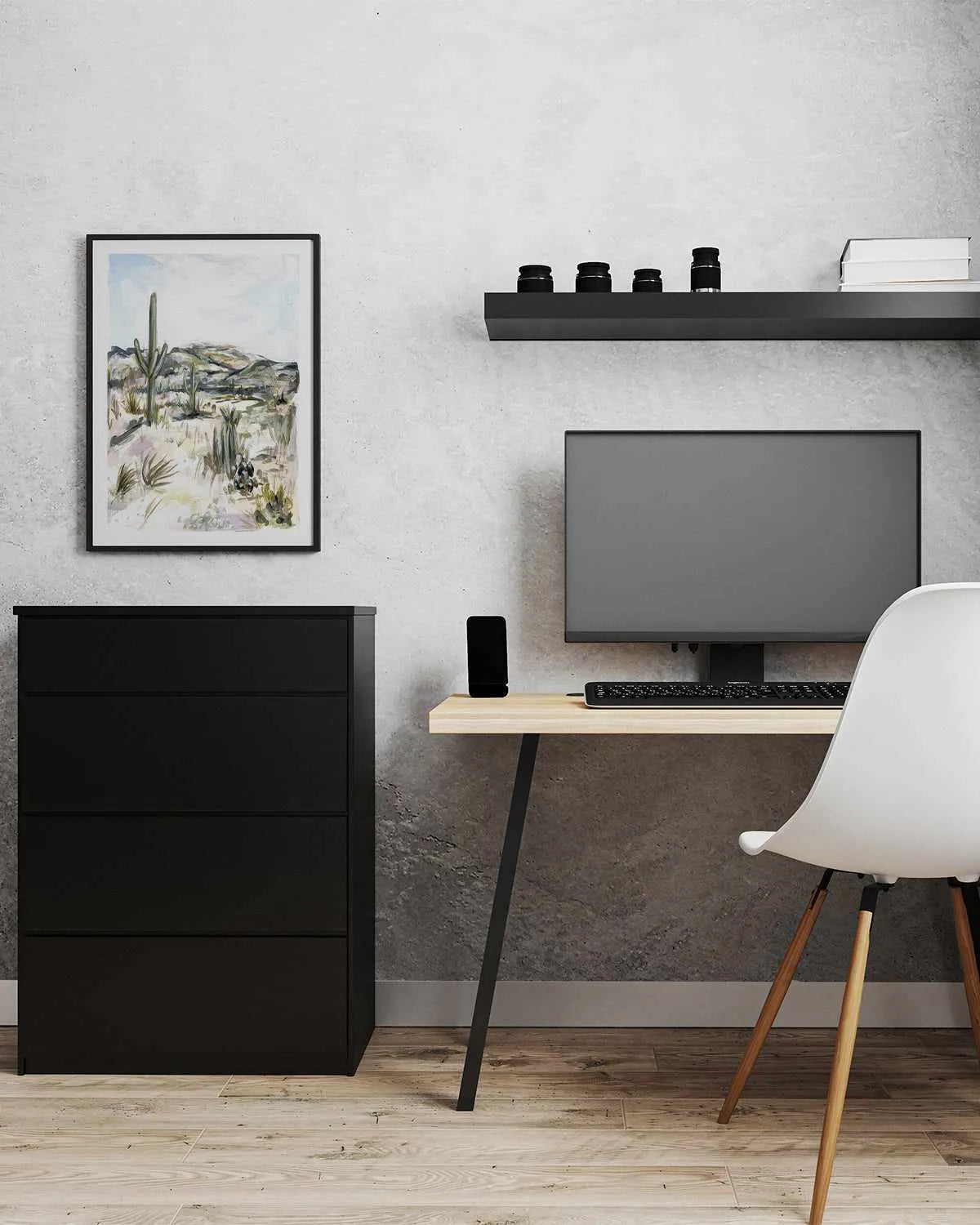 Desert Mornings by Meredith O'Neal Art Print from Olive et Oriel where you can shop wallpaper and artworks online