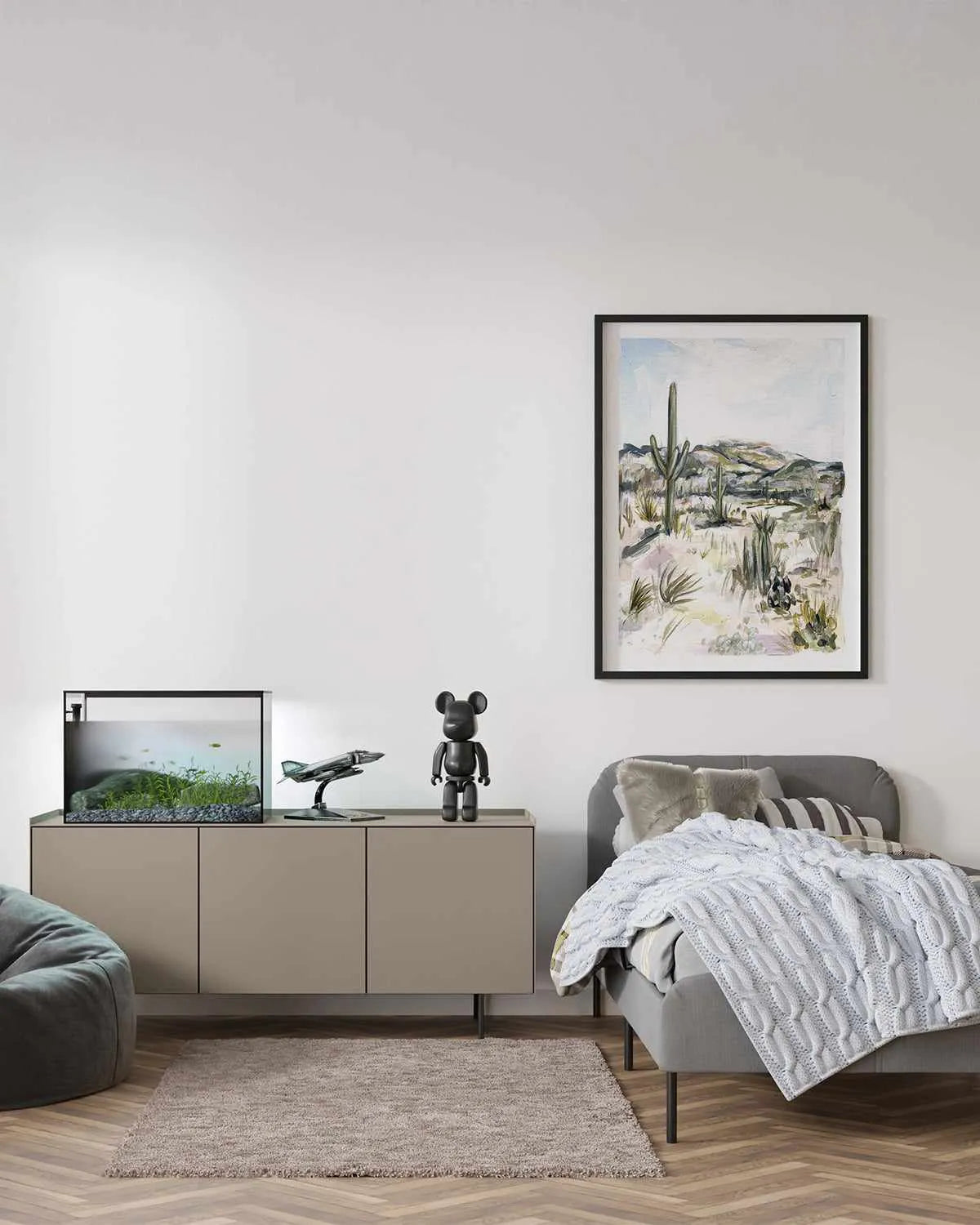 Desert Mornings by Meredith O'Neal Art Print from Olive et Oriel where you can shop wallpaper and artworks online