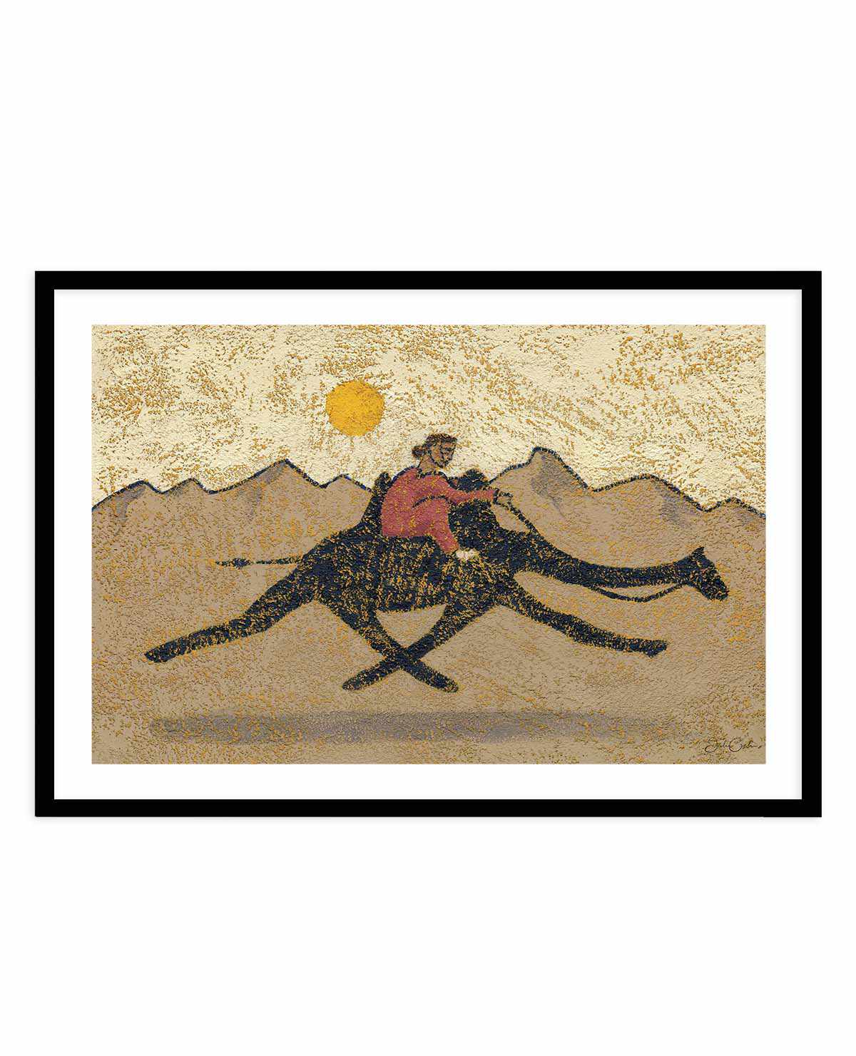 Desert Runner by Julie Celina | Art Print