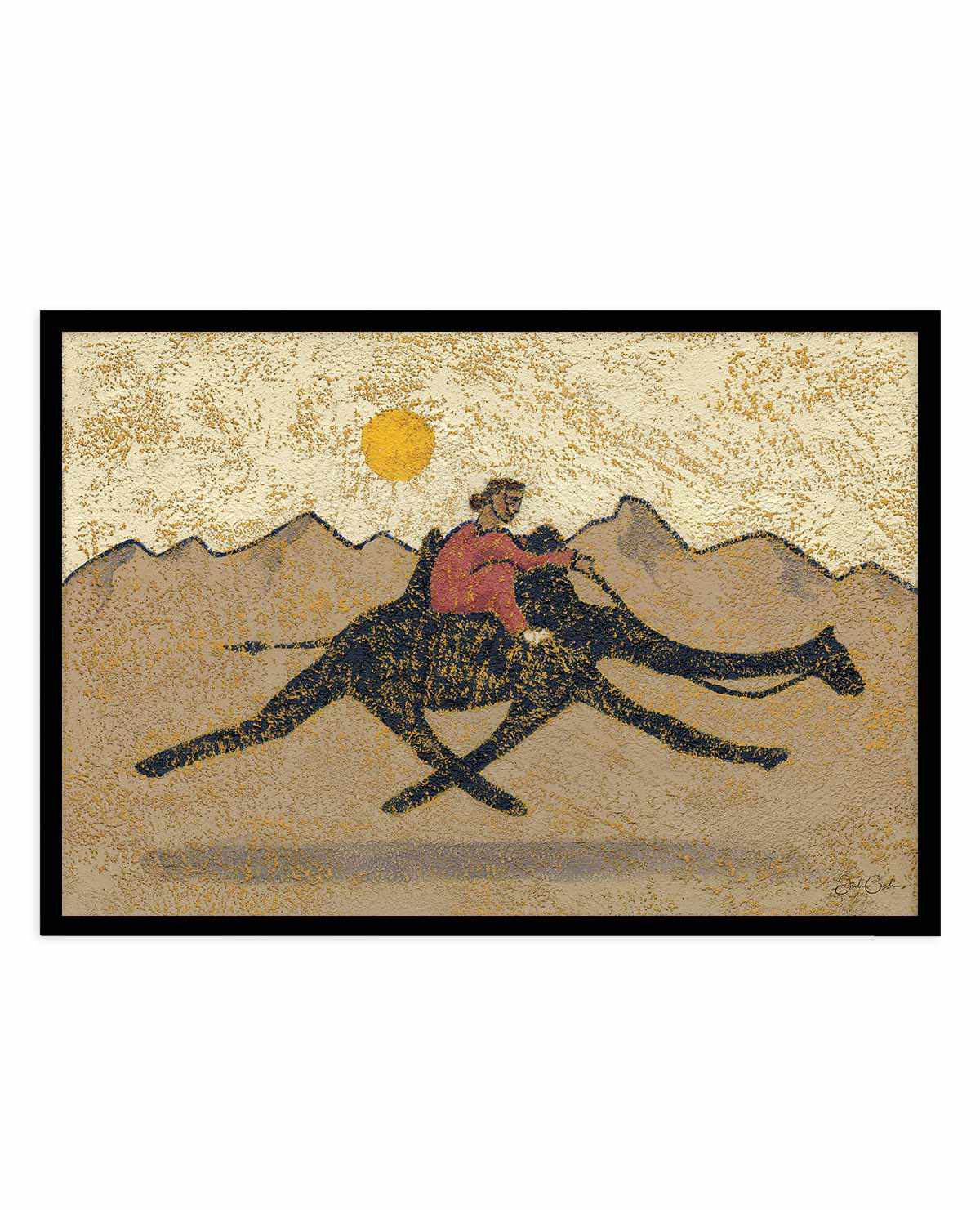 Desert Runner by Julie Celina | Art Print