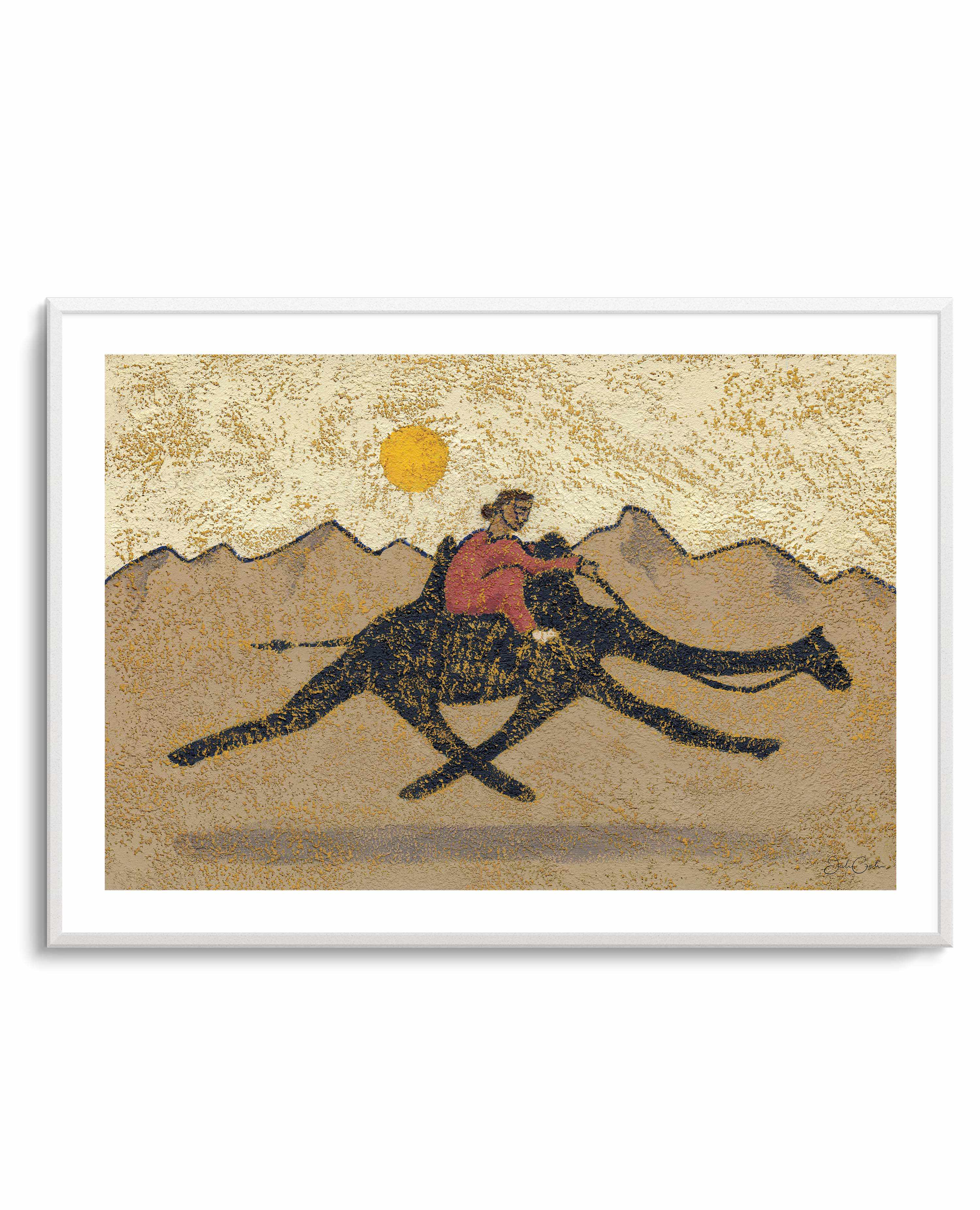 Desert Runner by Julie Celina | Art Print