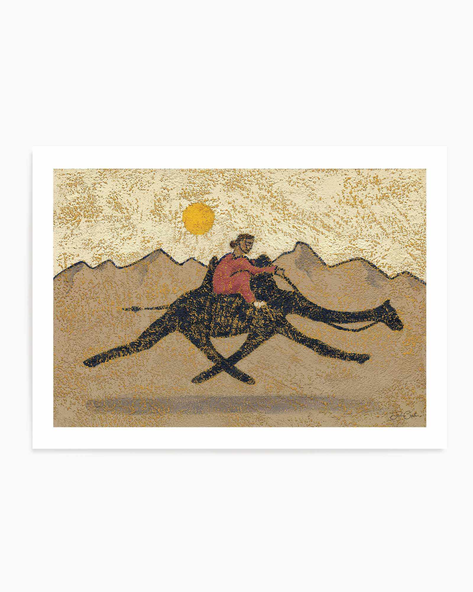 Desert Runner by Julie Celina | Art Print