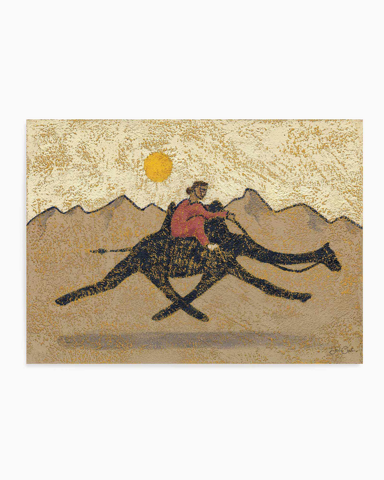 Desert Runner by Julie Celina | Art Print