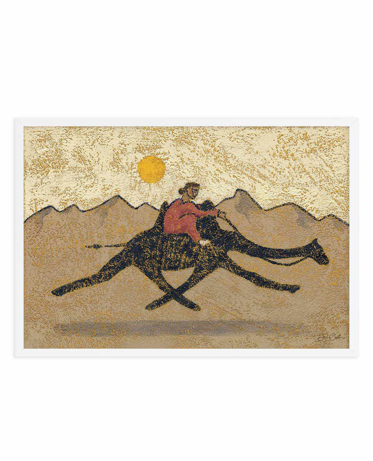 Desert Runner by Julie Celina | Art Print