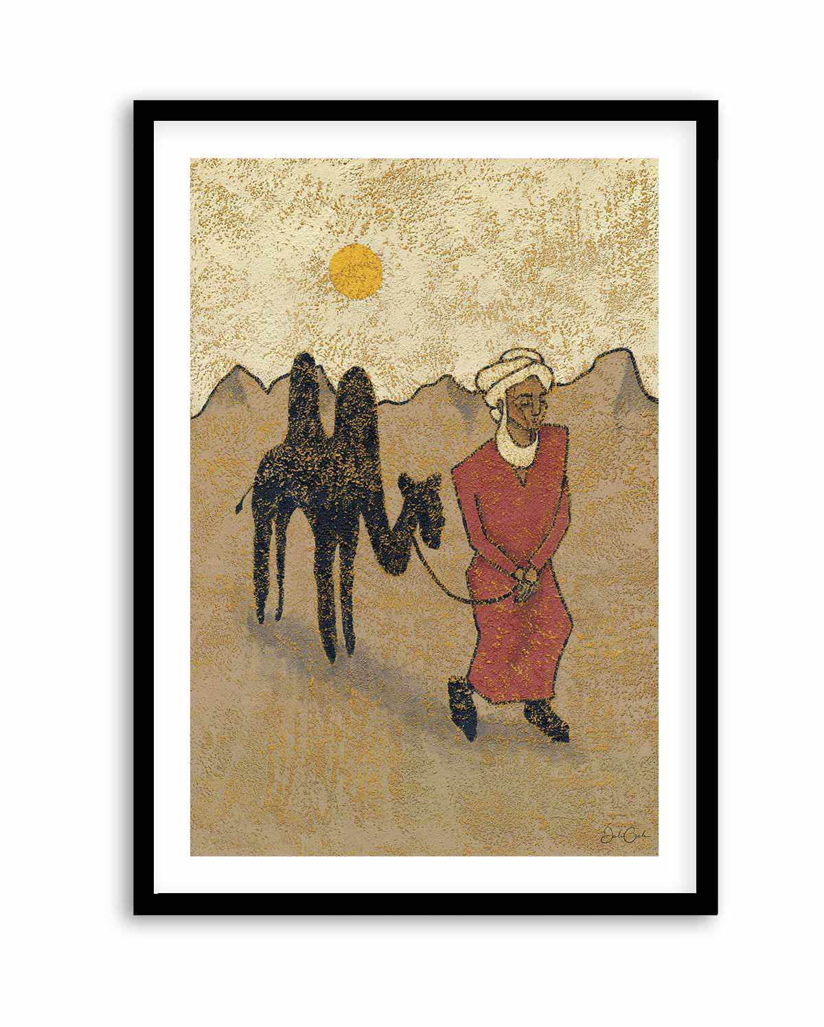 Desert Wanderer by Julie Celina | Art Print