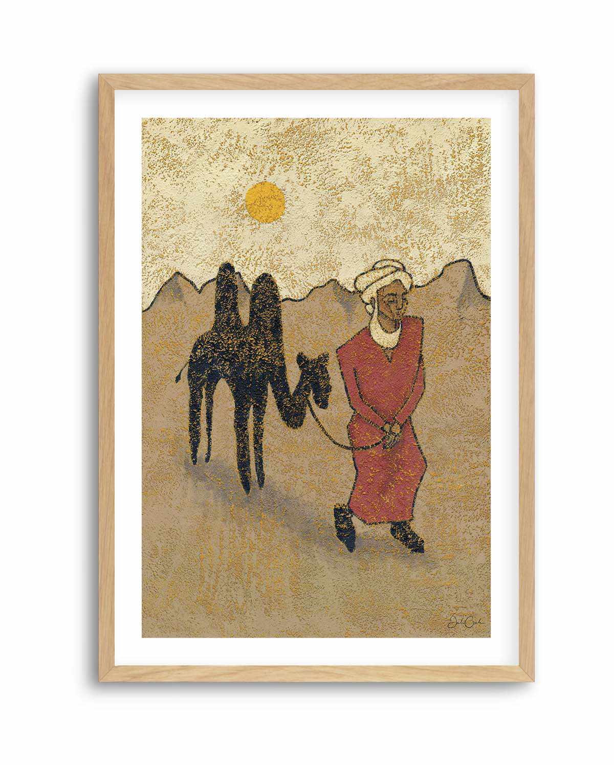 Desert Wanderer by Julie Celina | Art Print