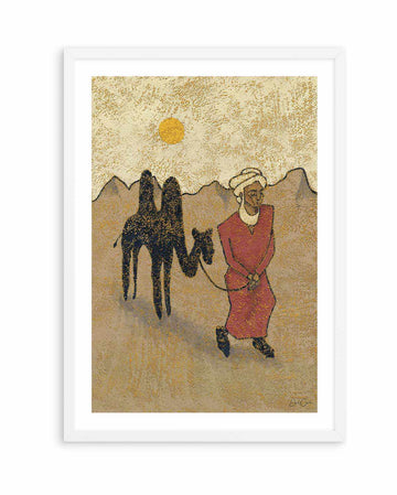 Desert Wanderer by Julie Celina | Art Print from Olive et Oriel where you can shop wallpaper and artworks online
