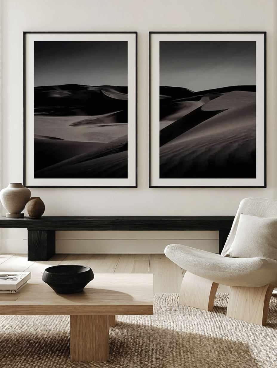 Desert Sands PT I & II Art Print Set of 2 | Matching Wall Art from Olive et Oriel where you can shop wallpaper and artworks online
