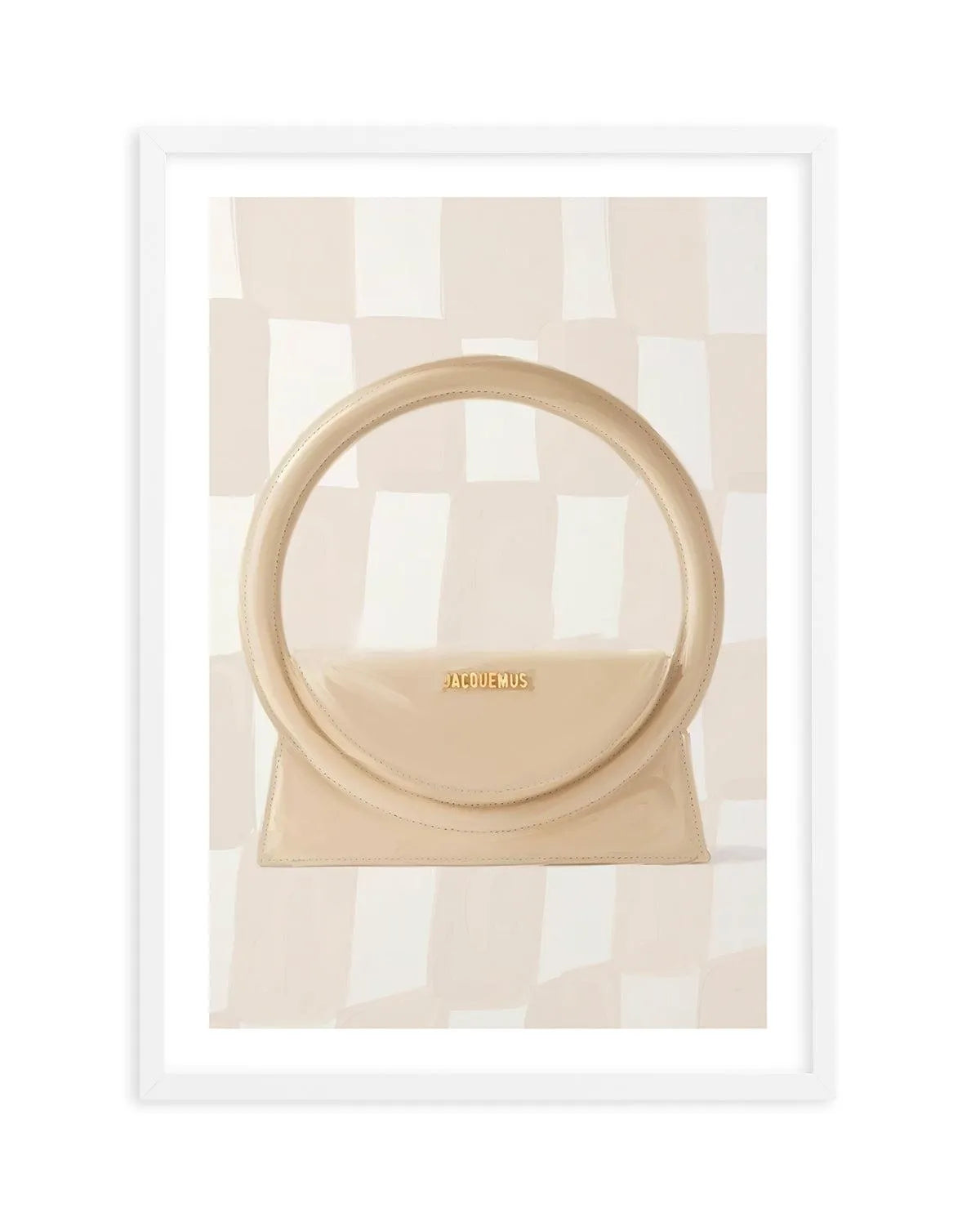 Designer Bag II Art Print-PRINT-Olive et Oriel-Olive et Oriel-A5 | 5.8" x 8.3" | 14.8 x 21cm-White-With White Border-Buy-Australian-Art-Prints-Online-with-Olive-et-Oriel-Your-Artwork-Specialists-Austrailia-Decorate-With-Coastal-Photo-Wall-Art-Prints-From-Our-Beach-House-Artwork-Collection-Fine-Poster-and-Framed-Artwork